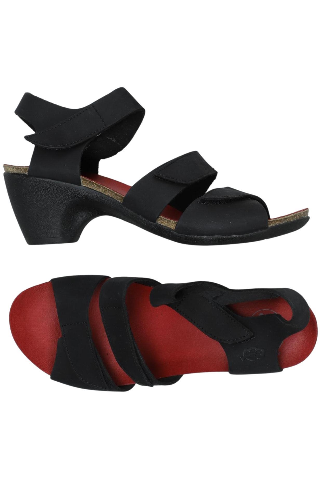 

Loints of Holland Damen Sandale, schwarz, Gr. 40