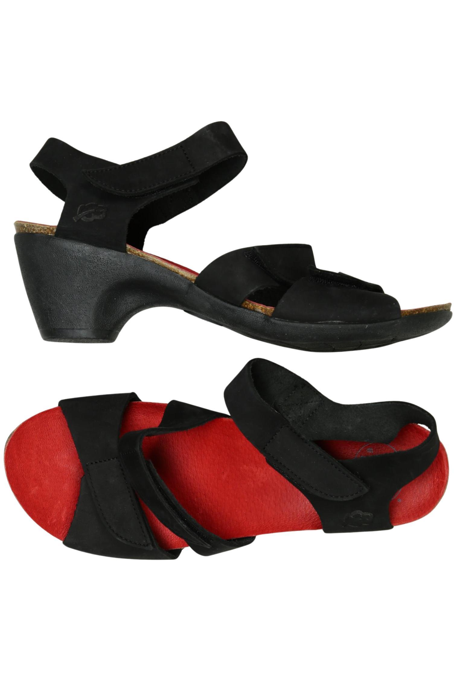 

Loints of Holland Damen Sandale, schwarz, Gr. 42