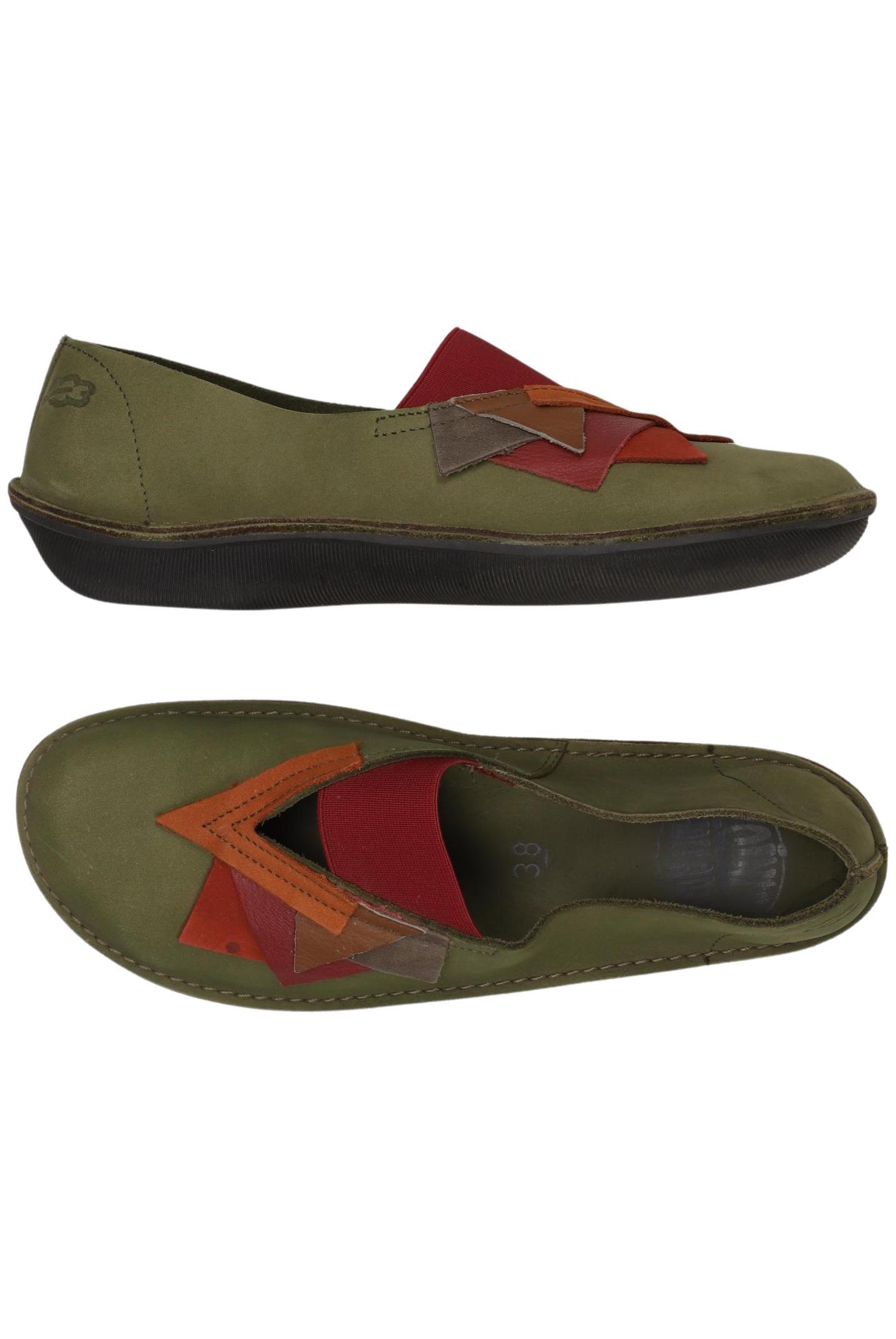 

Loints of Holland Damen Ballerinas, grün, Gr. 38