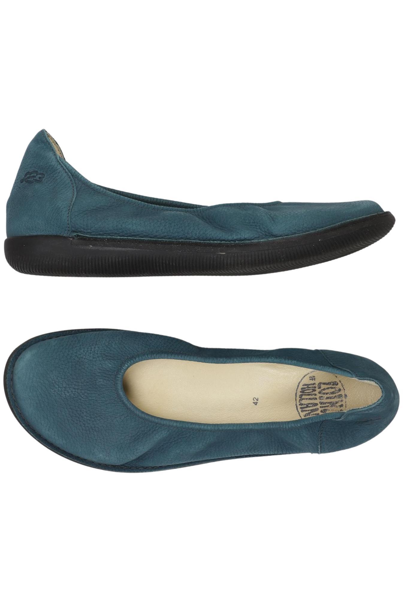 

Loints of Holland Damen Ballerinas, türkis, Gr. 42