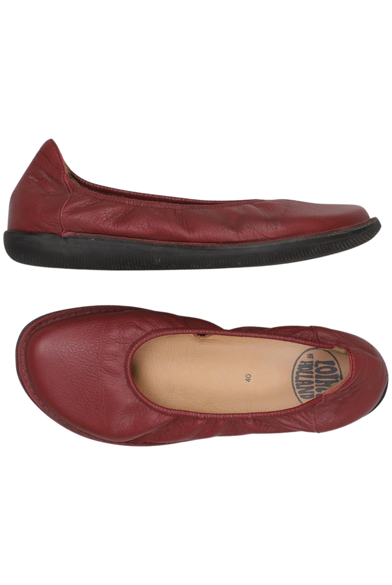 

Loints of Holland Damen Ballerinas, rot, Gr. 40