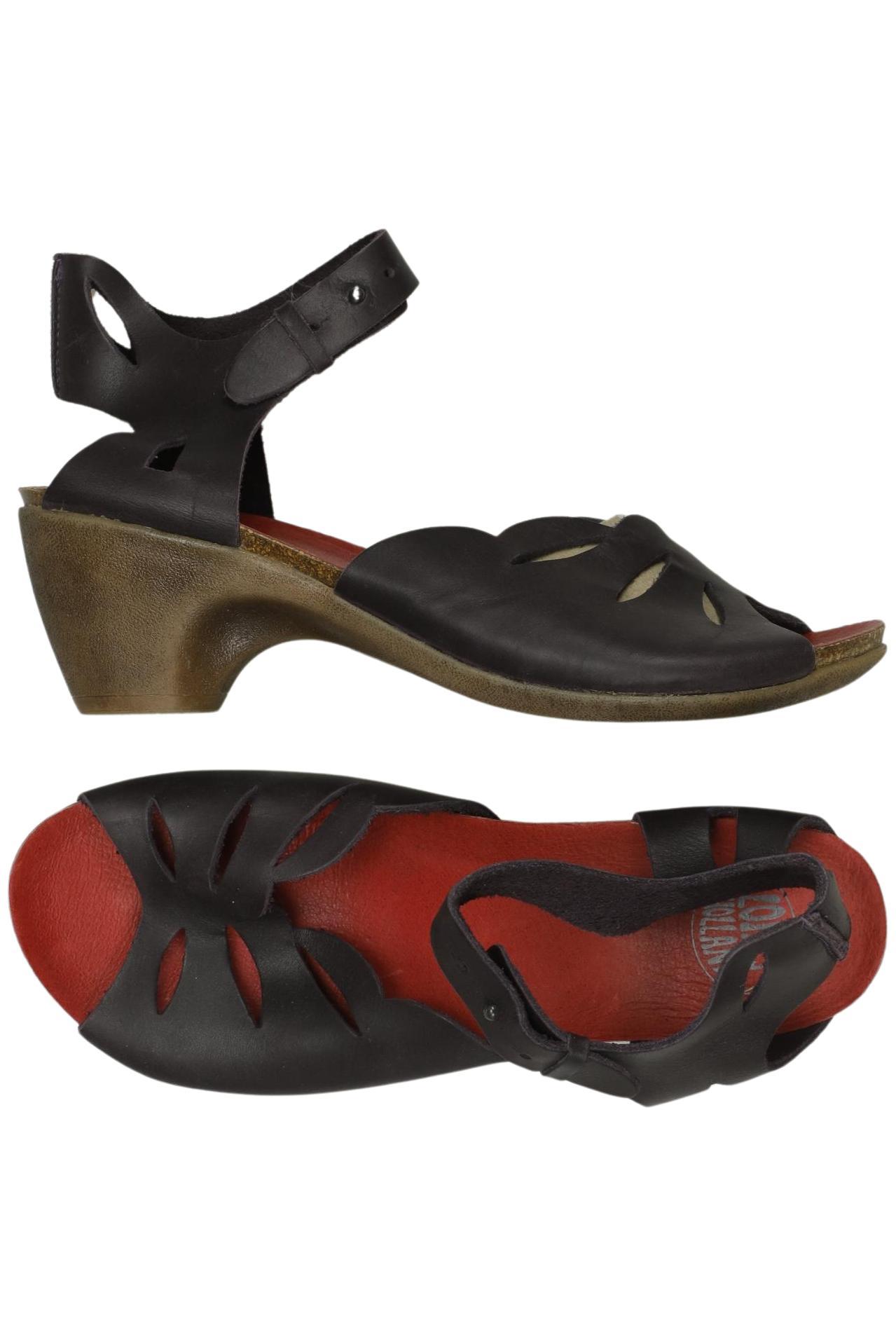 

Loints of Holland Damen Sandale, schwarz, Gr. 41