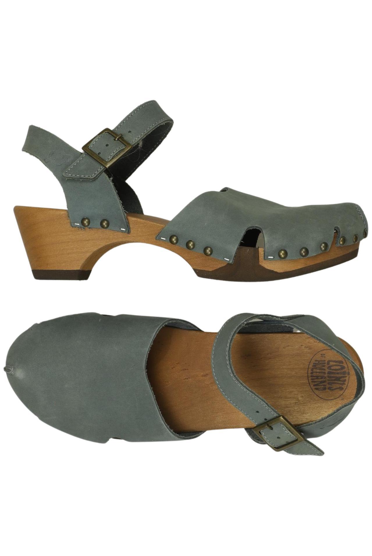 

Loints of Holland Damen Sandale, grün, Gr. 39