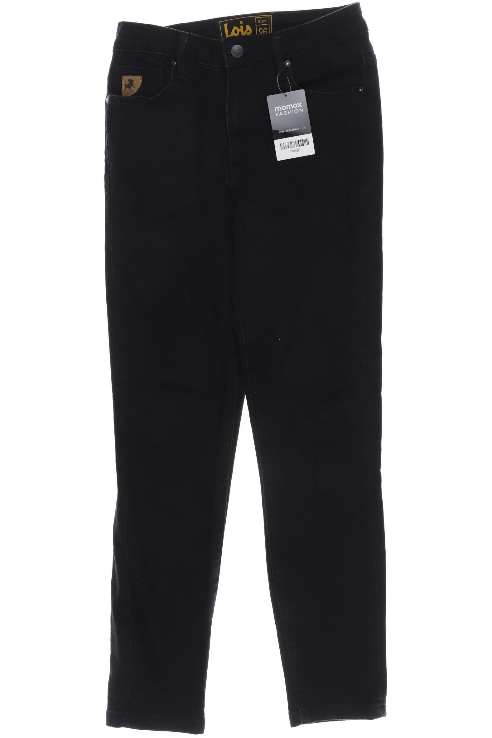

Lois Damen Jeans, schwarz, Gr. 26