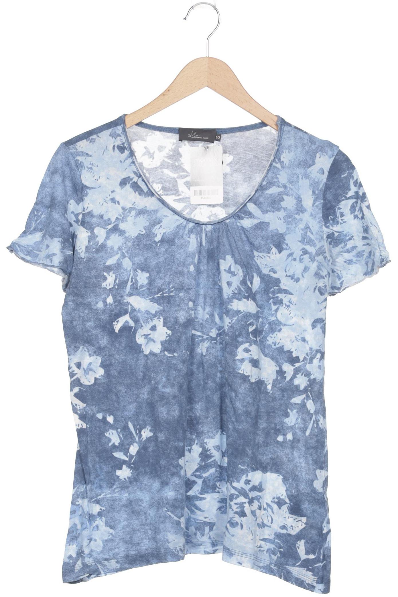 

Lola Cruz Damen T-Shirt, blau, Gr. 40