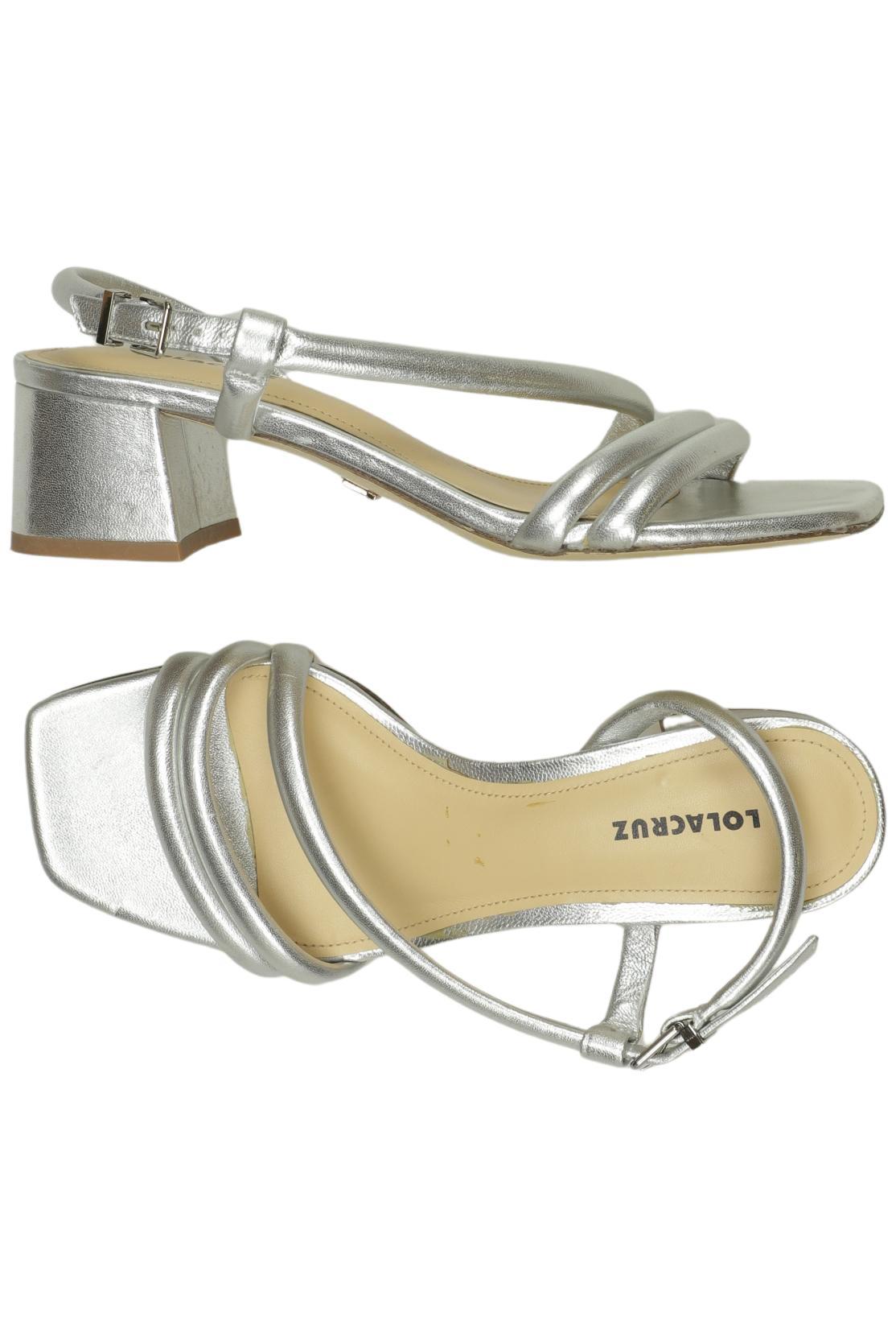 

Lola Cruz Damen Sandale, silber, Gr. 37