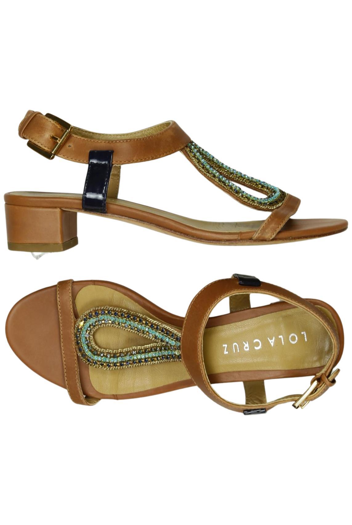 

Lola Cruz Damen Sandale, braun, Gr. 36