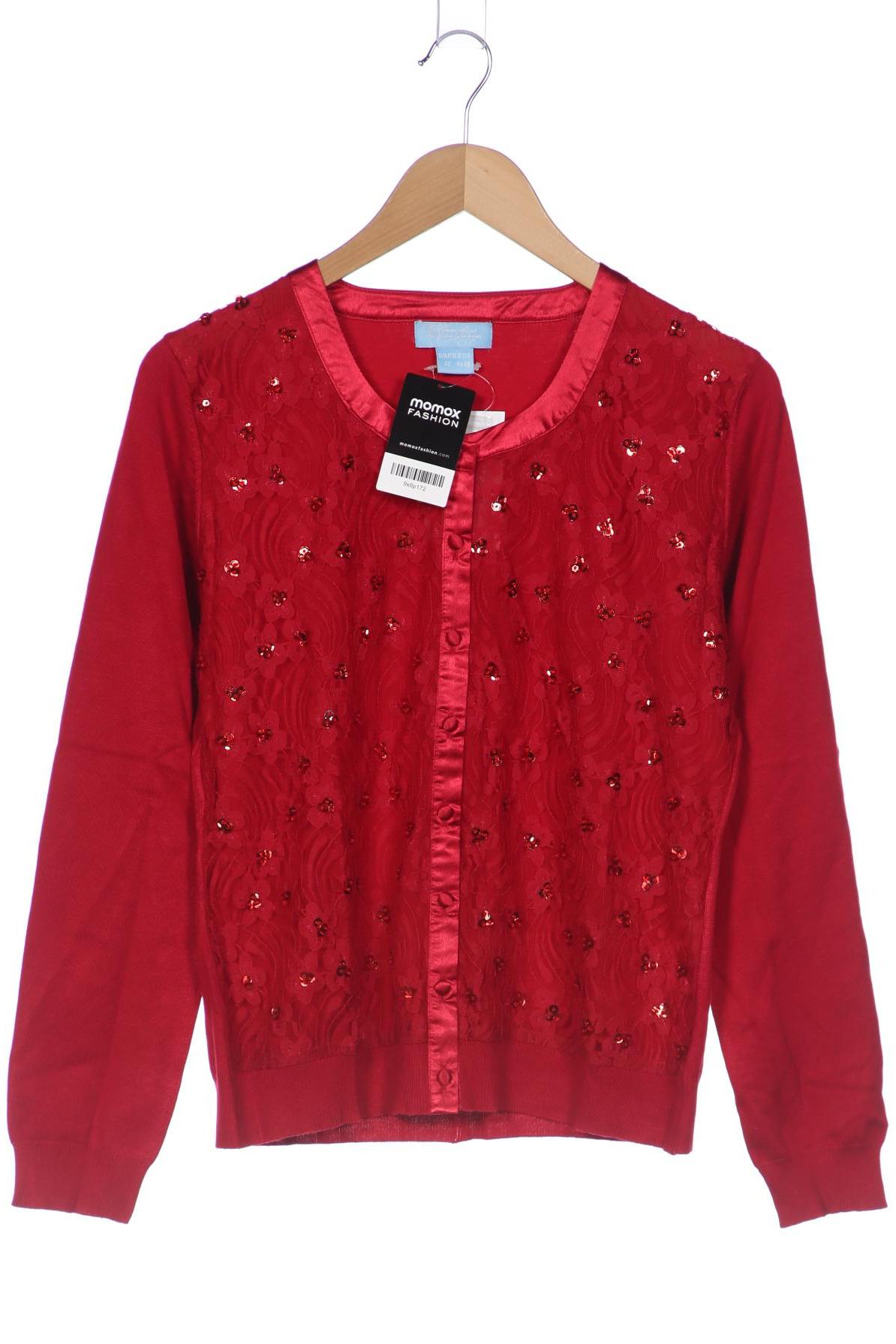 

Lola Paltinger Damen Strickjacke, rot, Gr. 42