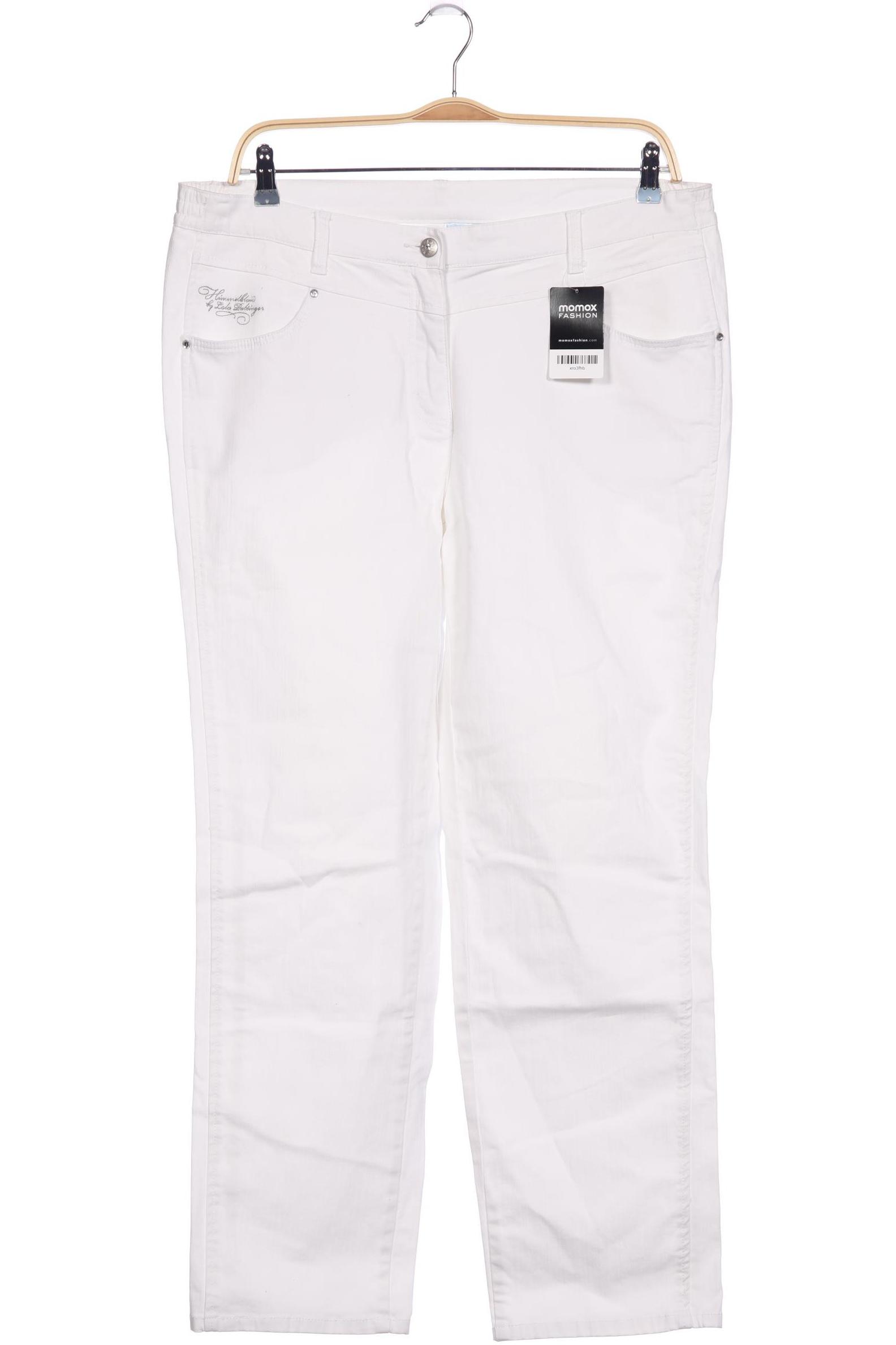 

Lola Paltinger Damen Jeans, weiß, Gr. 48