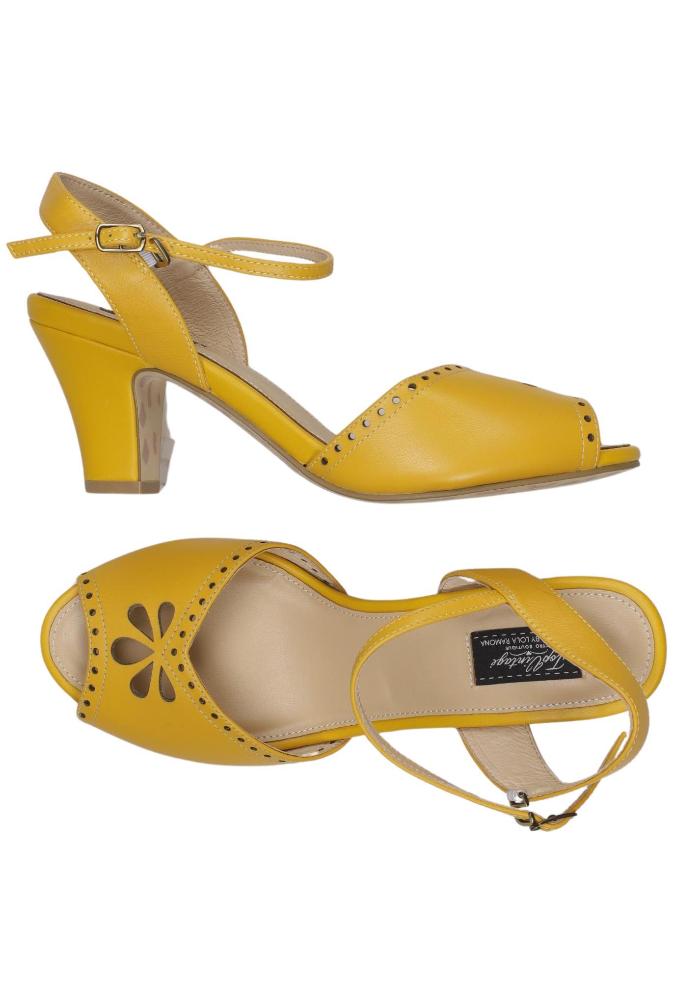 

Lola Ramona Damen Sandale, gelb, Gr. 39