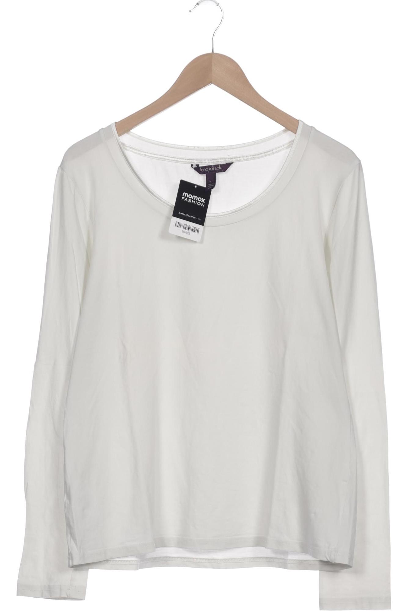 Thumbnail - Long Tall Sally Damen Langarmshirt, cremeweiß, Gr. 42