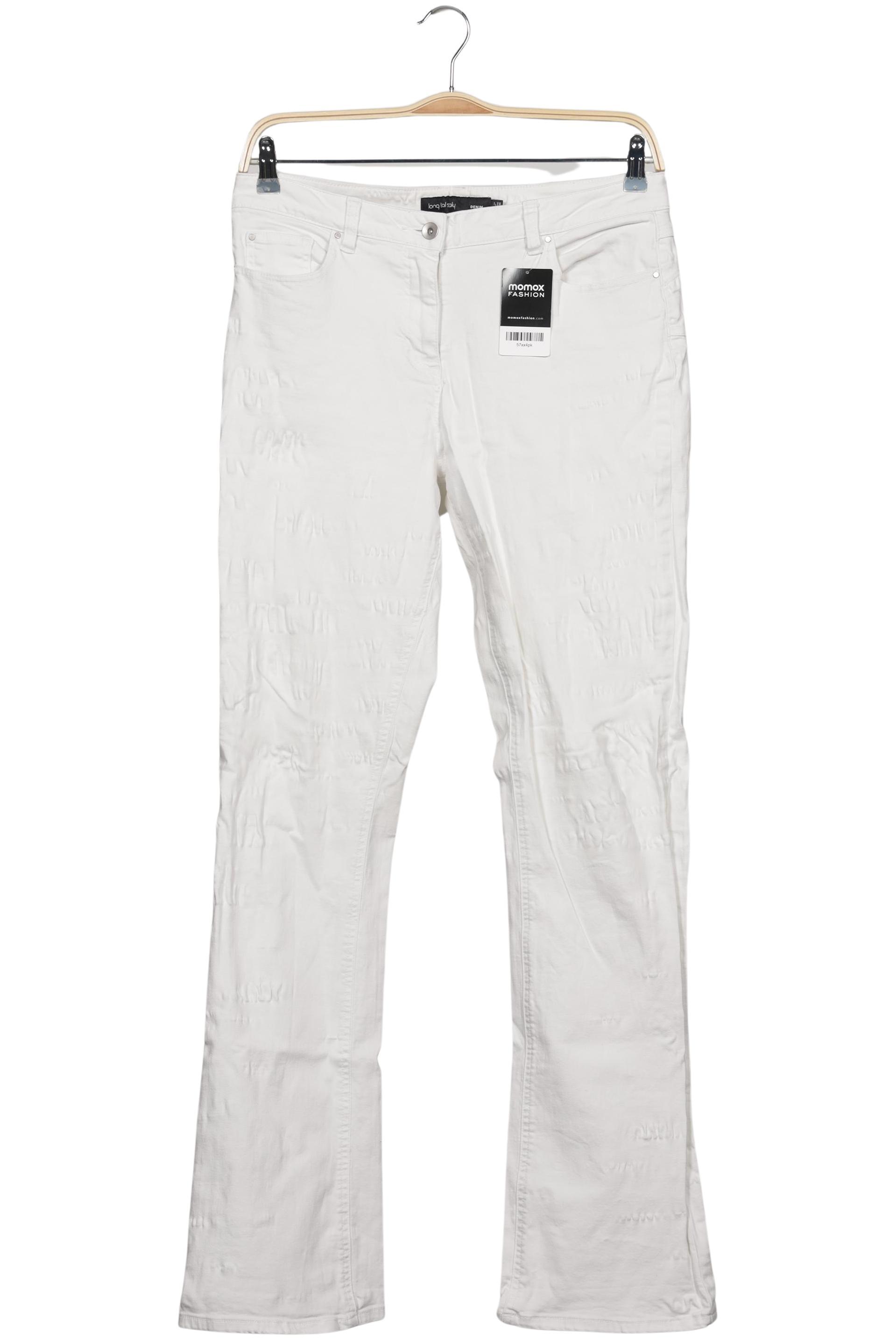 

Long Tall Sally Damen Jeans, weiß, Gr. 42