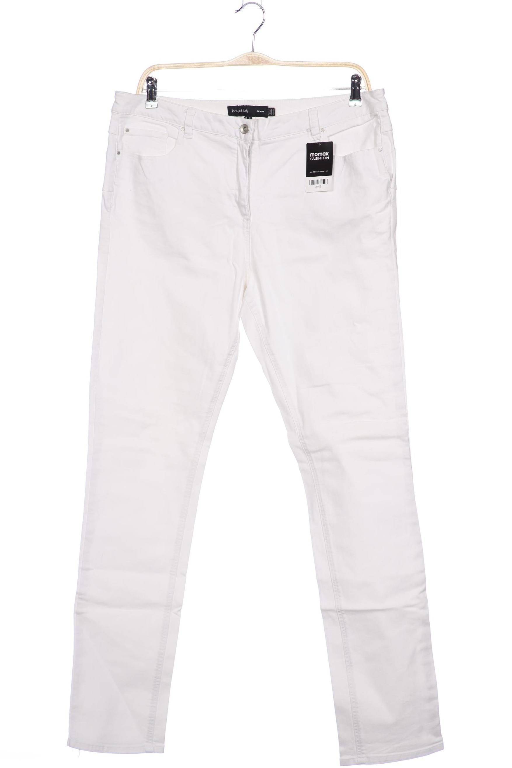 

Long Tall Sally Damen Jeans, weiß, Gr. 48