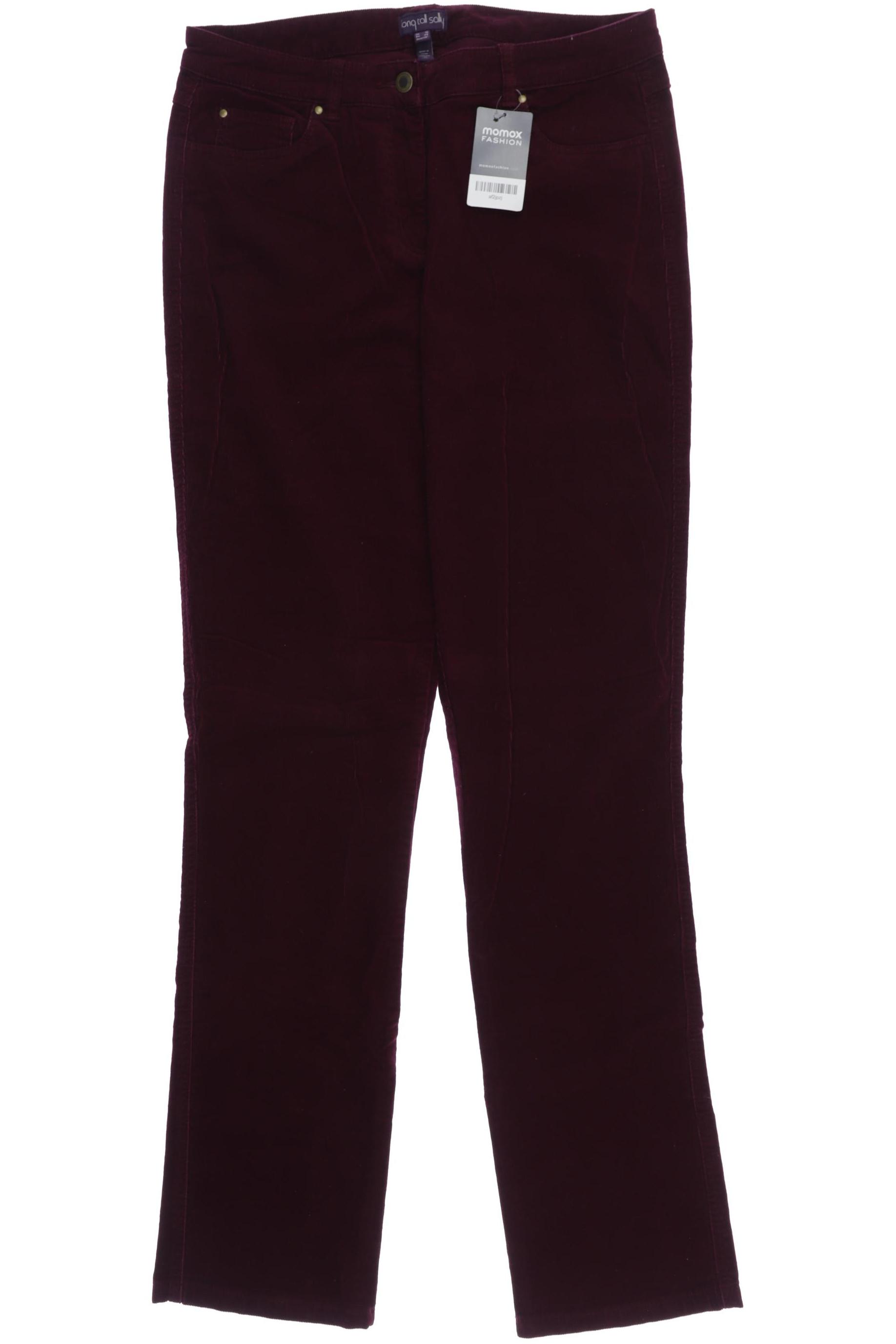 

Long Tall Sally Damen Stoffhose, bordeaux, Gr. 44