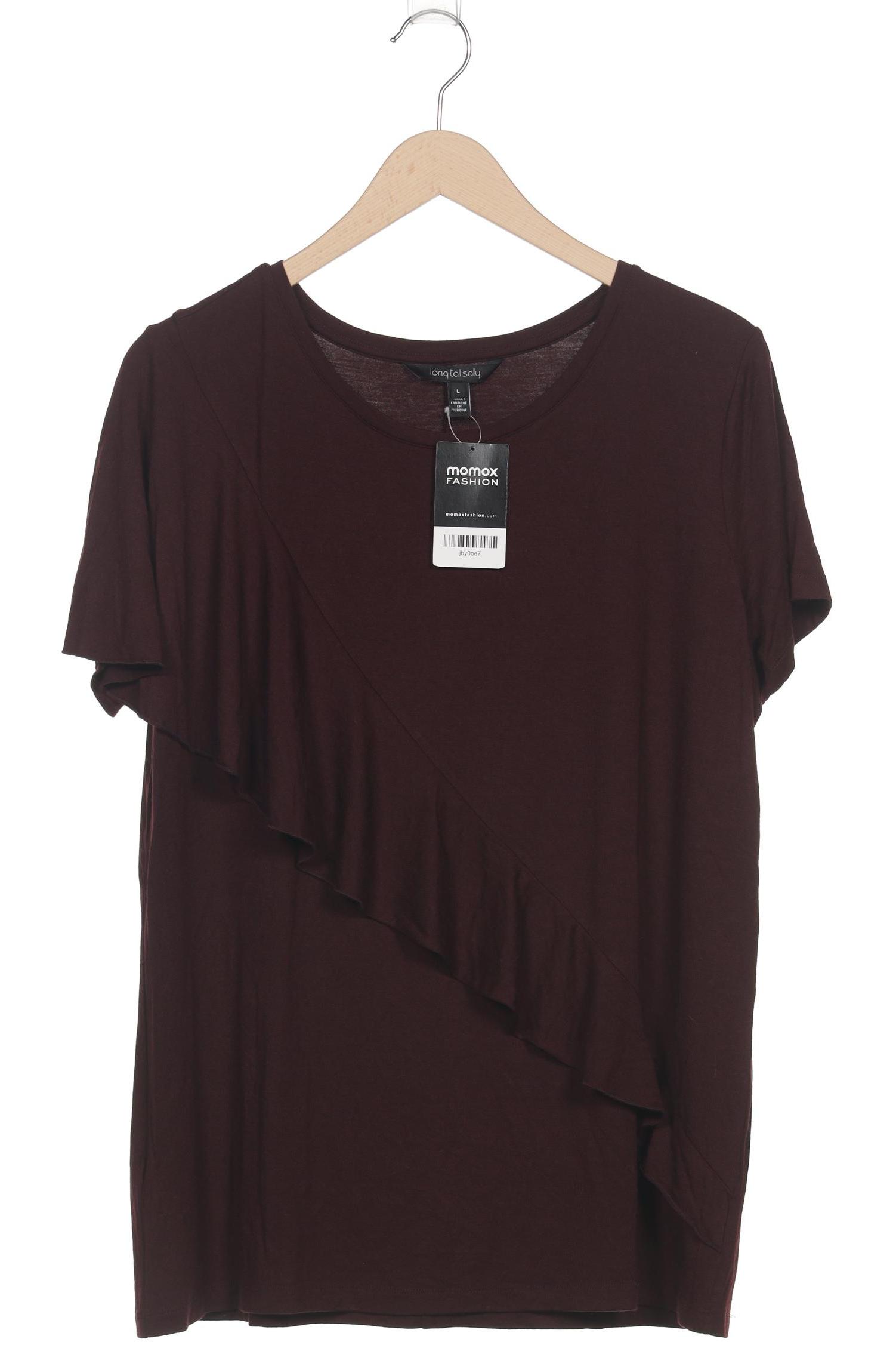 

Long Tall Sally Damen T-Shirt, bordeaux, Gr. 42