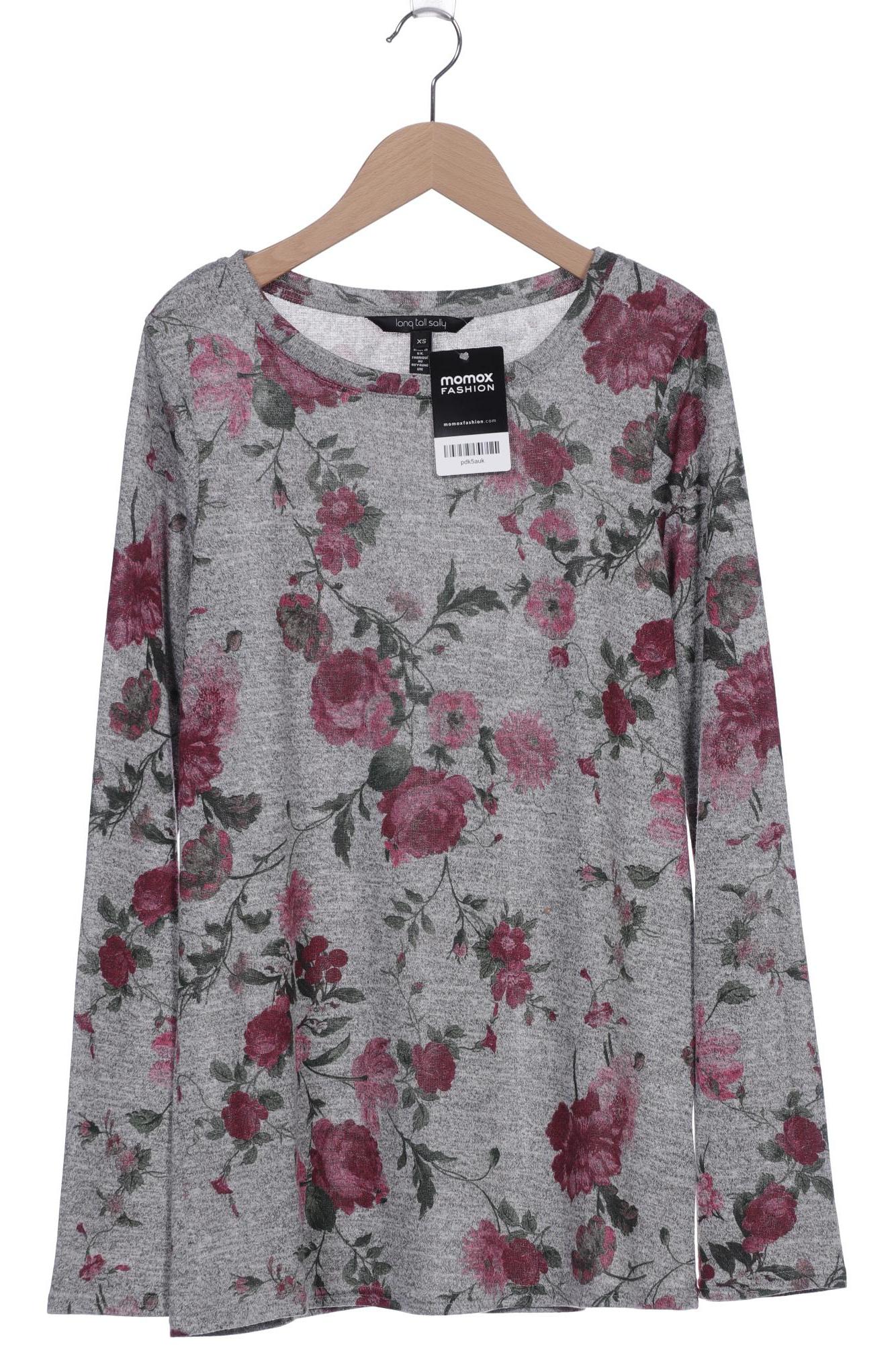 

Long Tall Sally Damen Langarmshirt, grau, Gr. 34