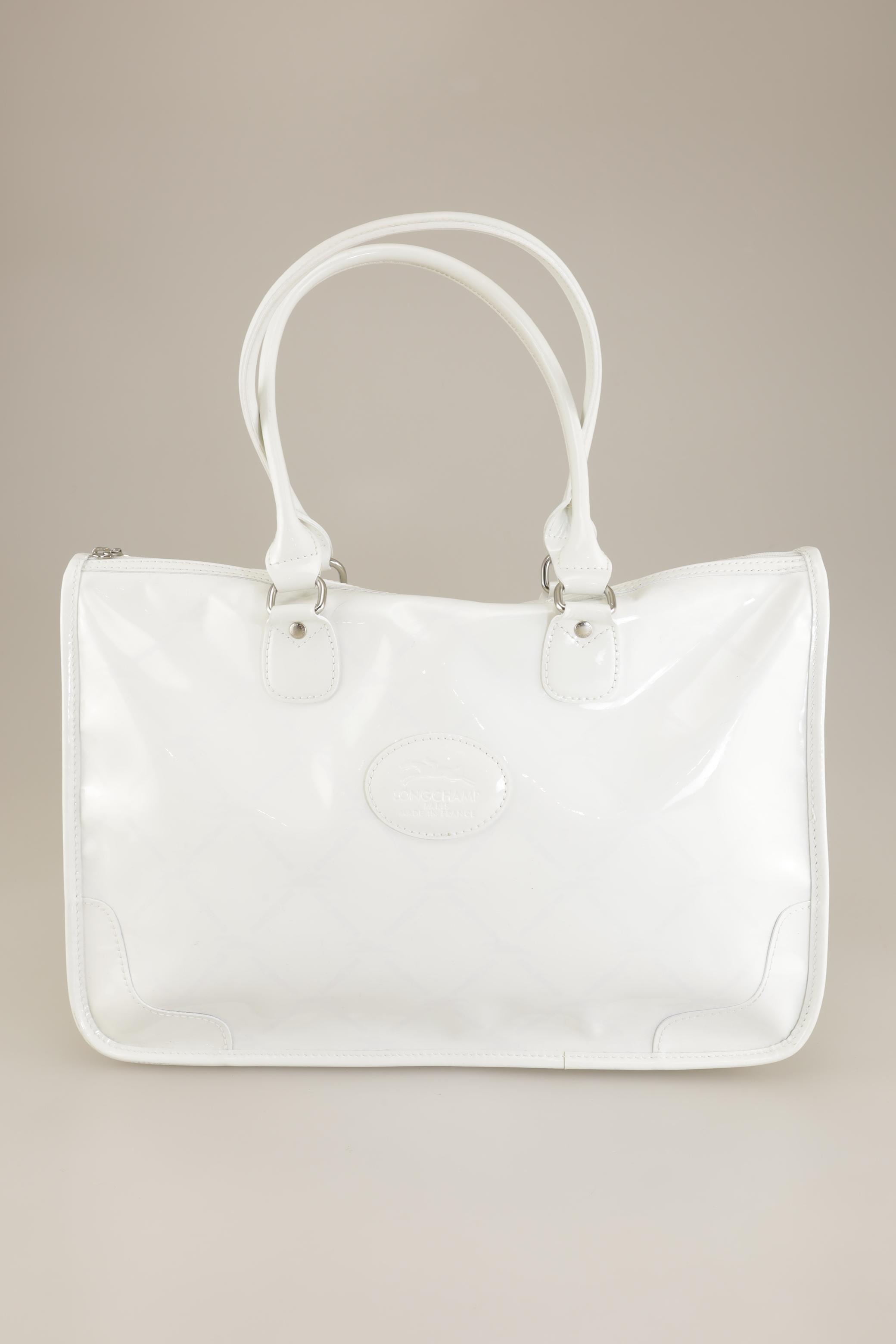 

Longchamp Damen Handtasche, cremeweiß, Gr.