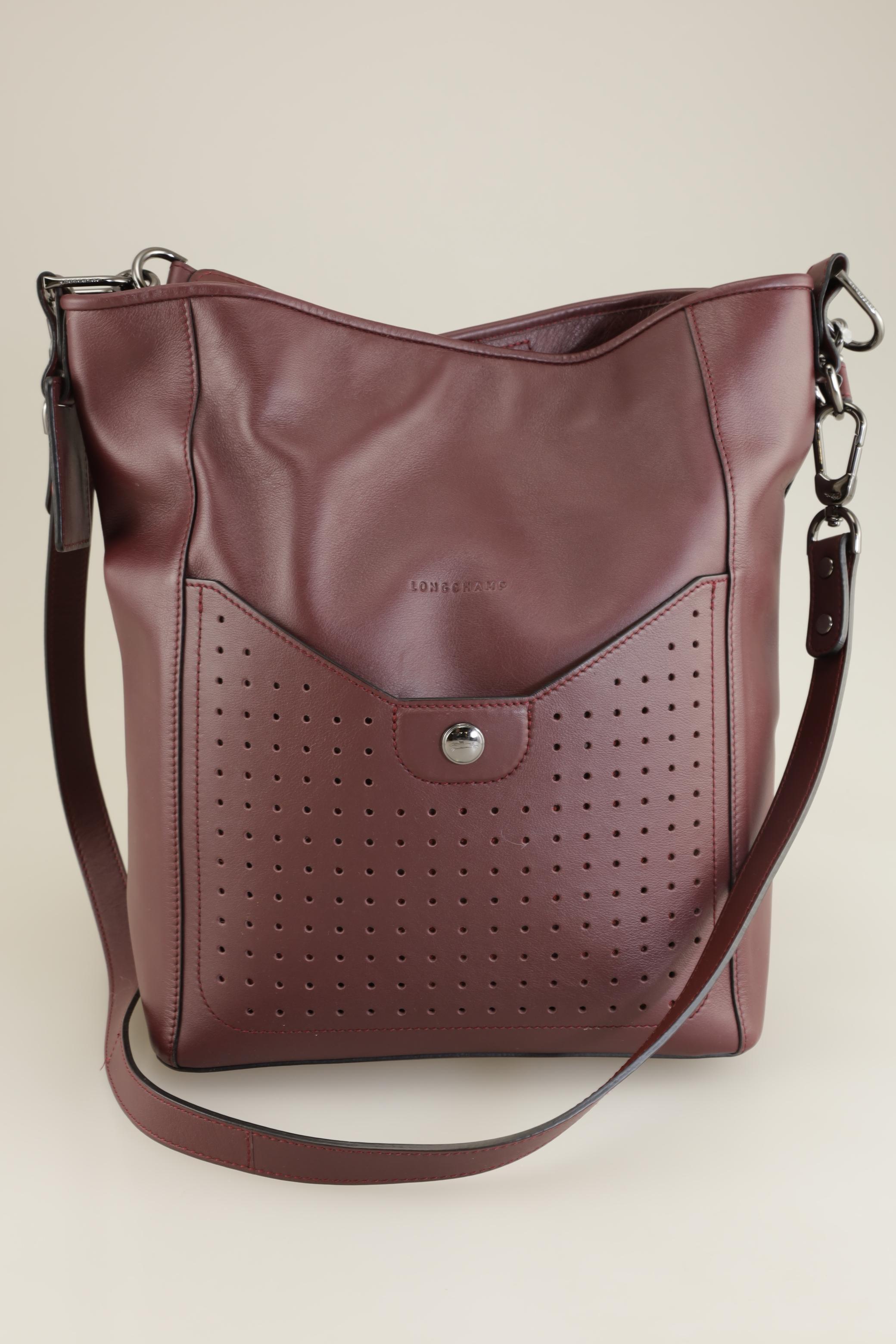 

Longchamp Damen Handtasche, bordeaux, Gr.
