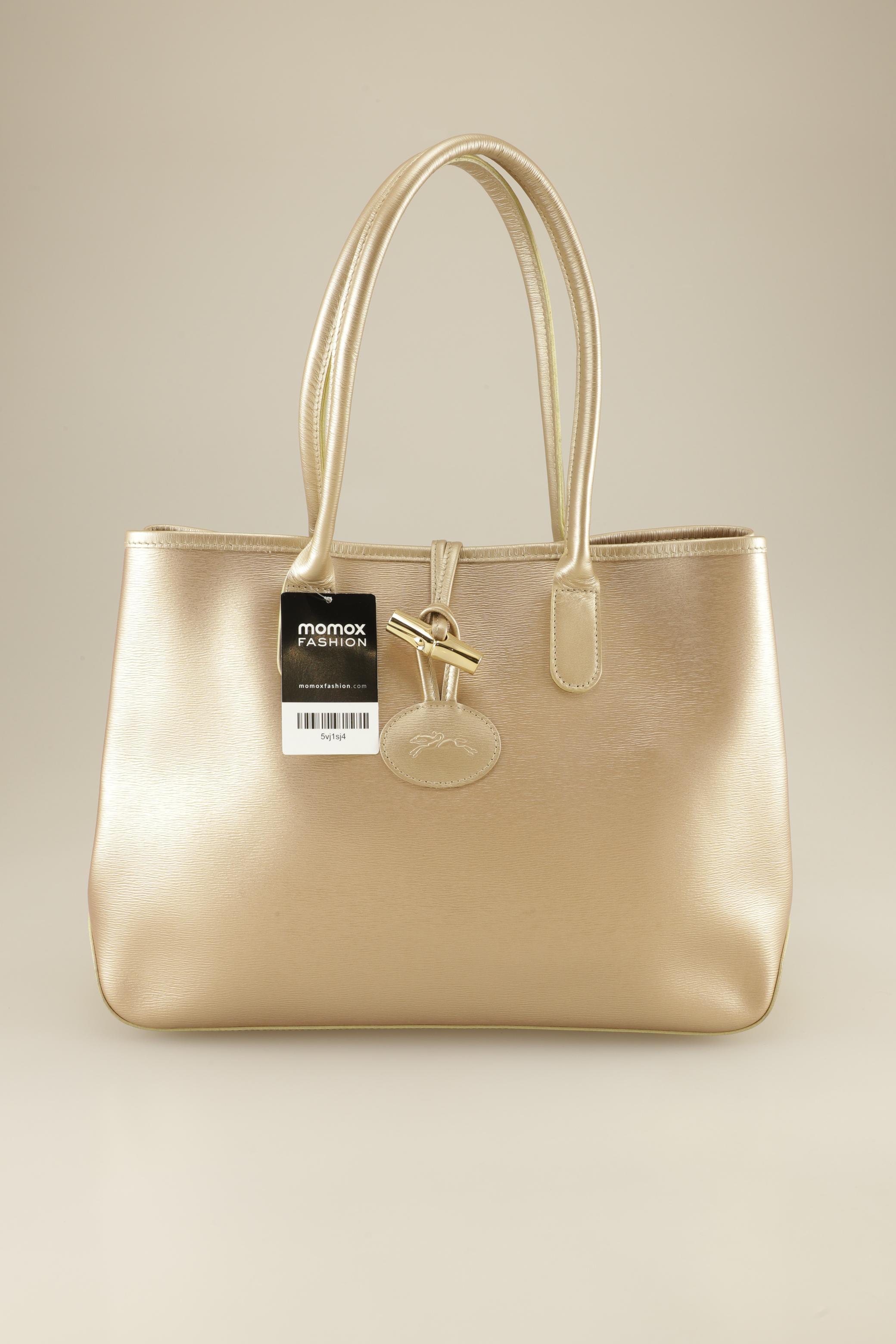 Thumbnail - Longchamp Damen Handtasche, gold, Gr.