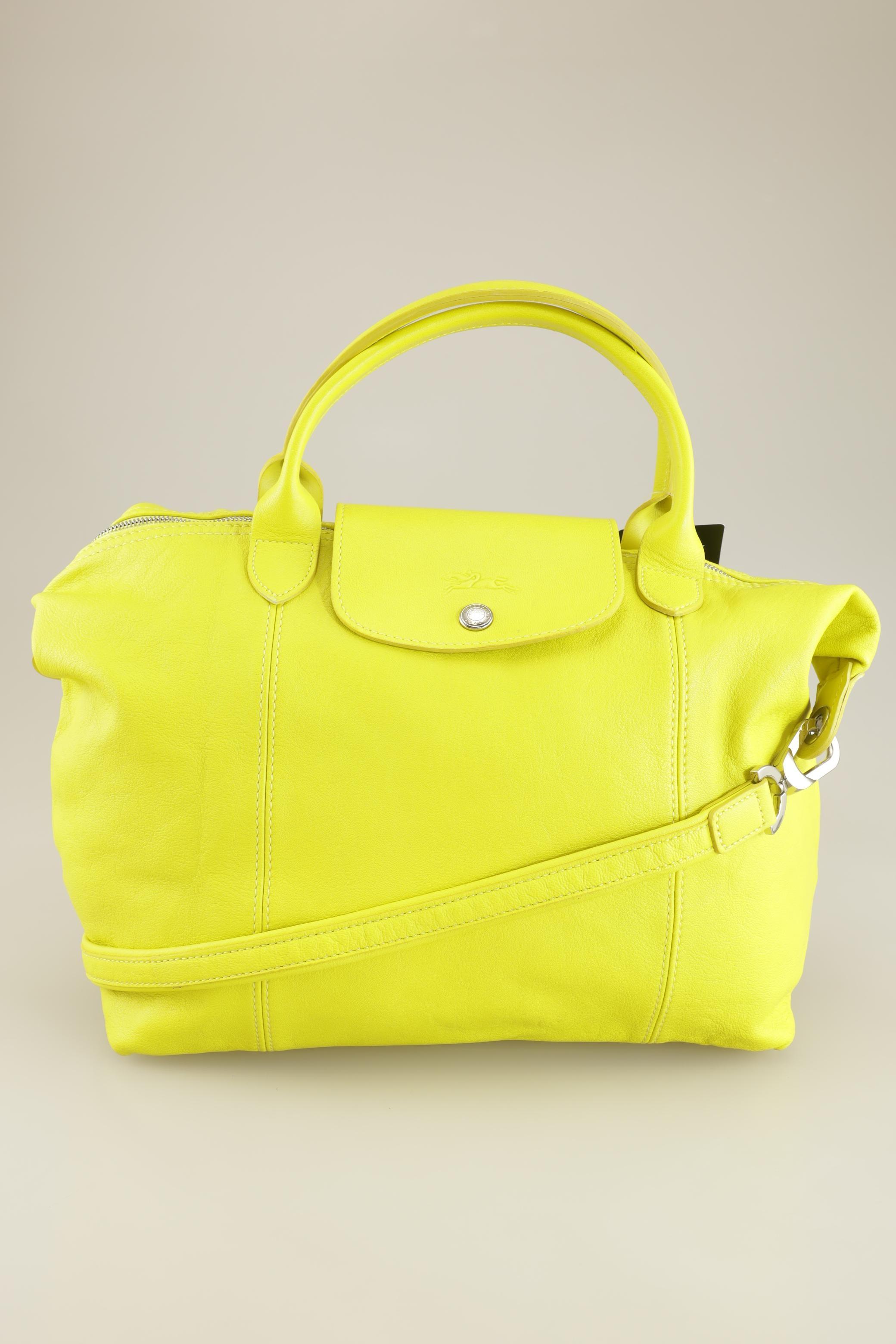 

Longchamp Damen Handtasche, gelb, Gr.