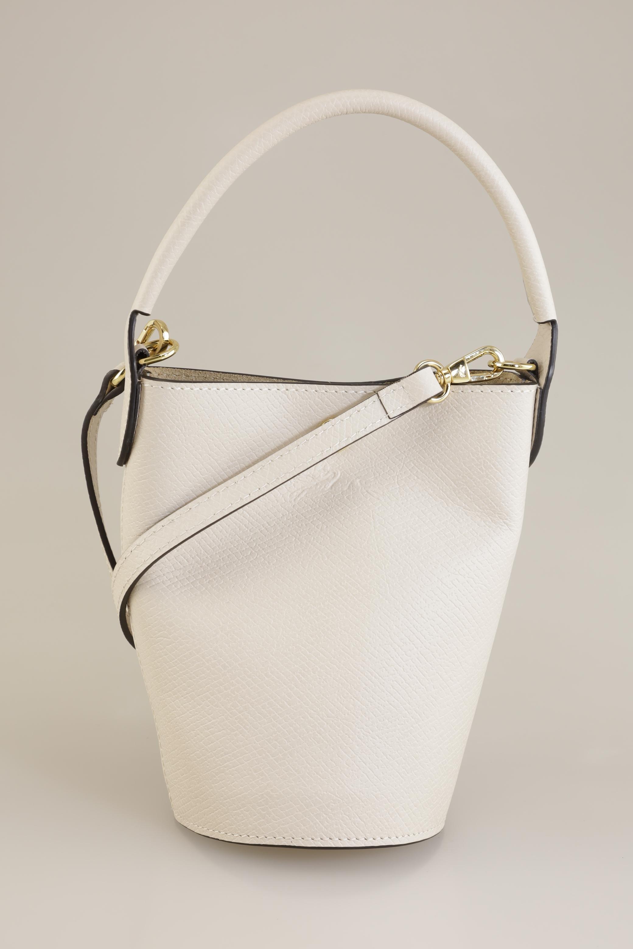 

Longchamp Damen Handtasche, cremeweiß, Gr.