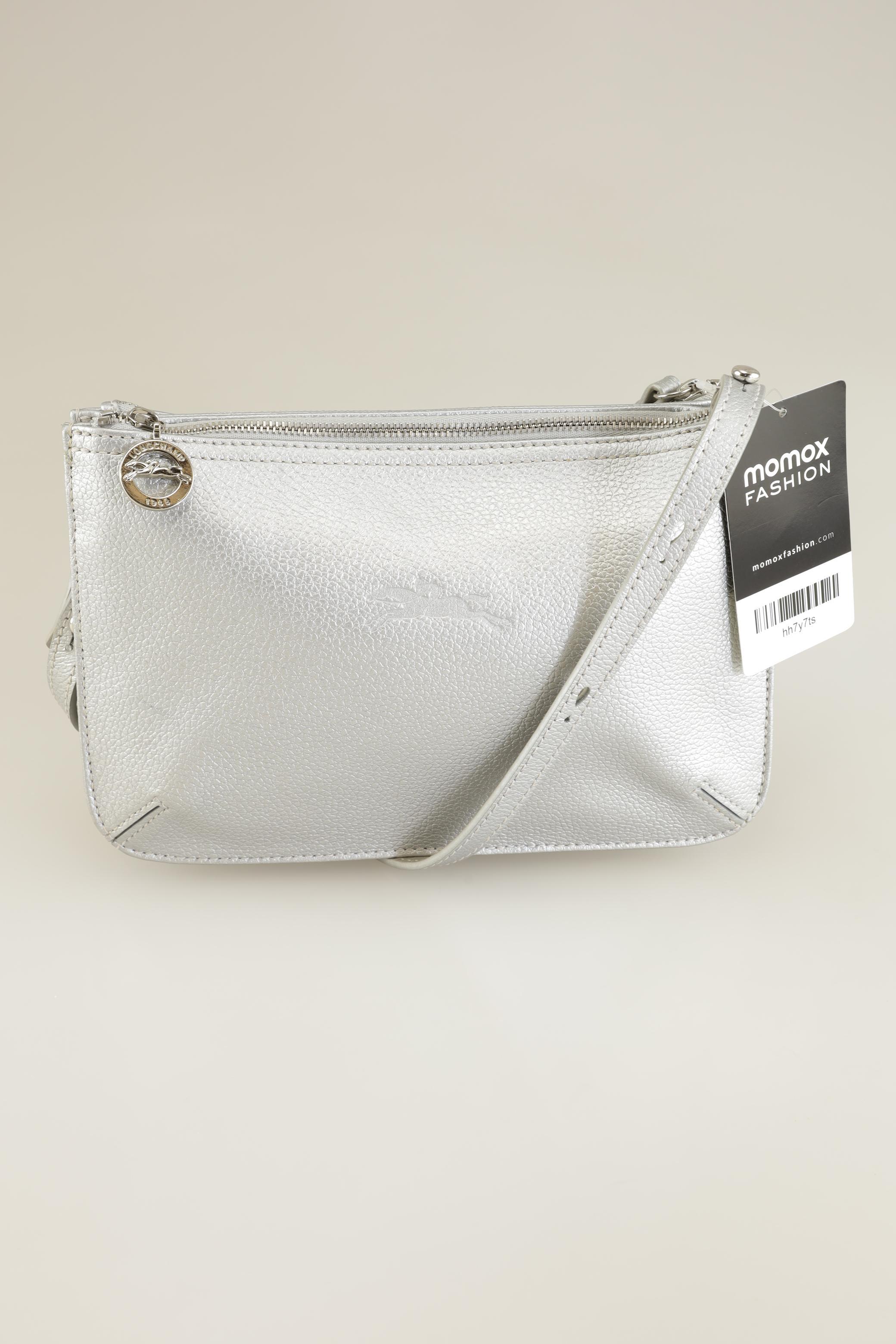 

Longchamp Damen Handtasche, silber, Gr.