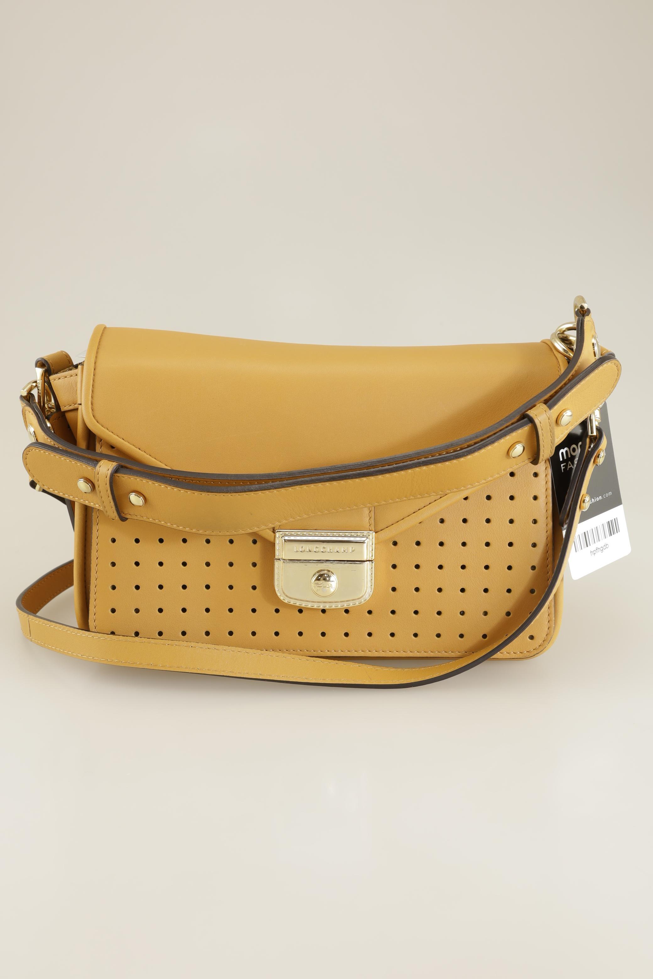 

Longchamp Damen Handtasche, gelb, Gr.
