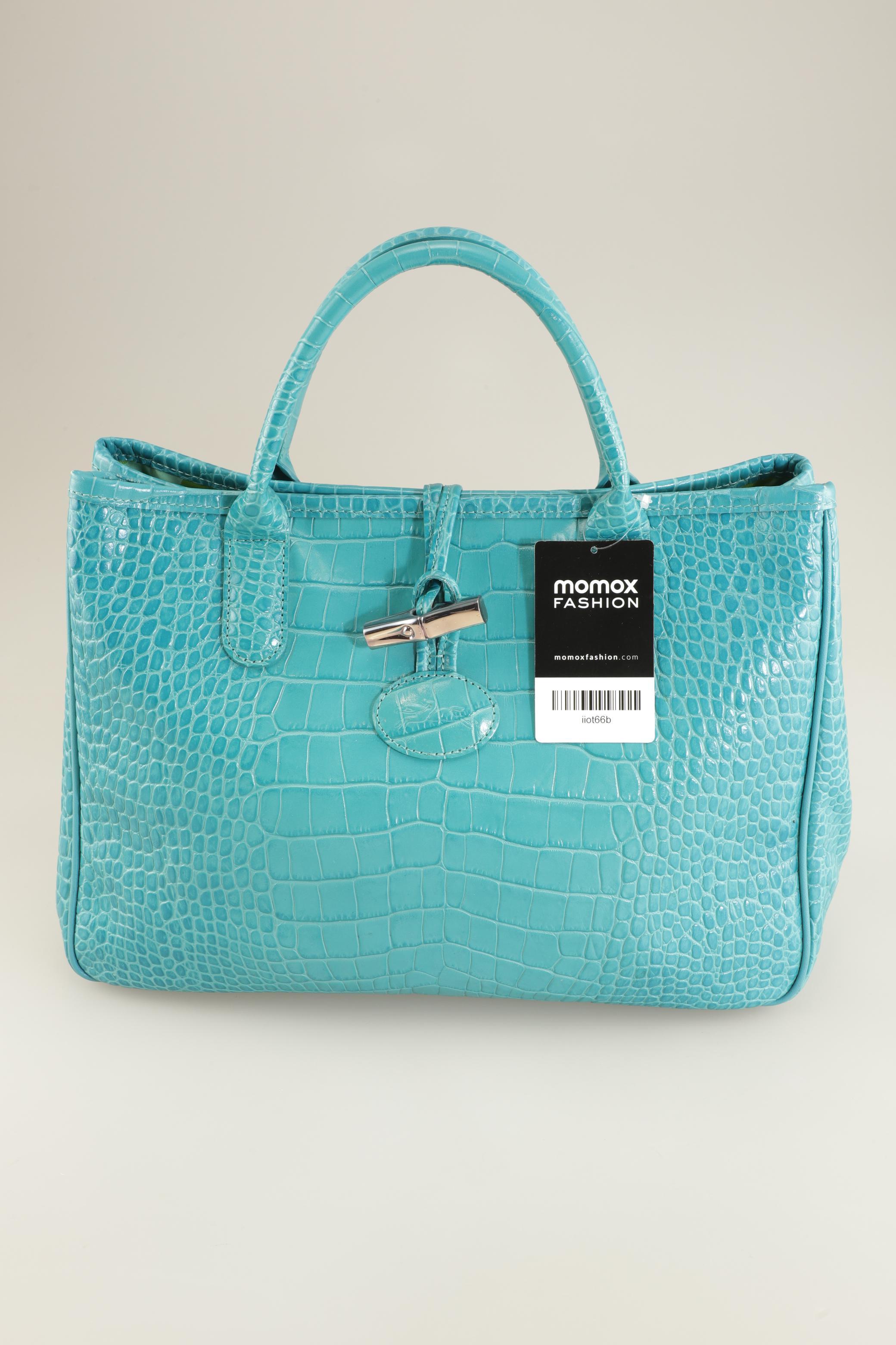 

Longchamp Damen Handtasche, türkis, Gr.