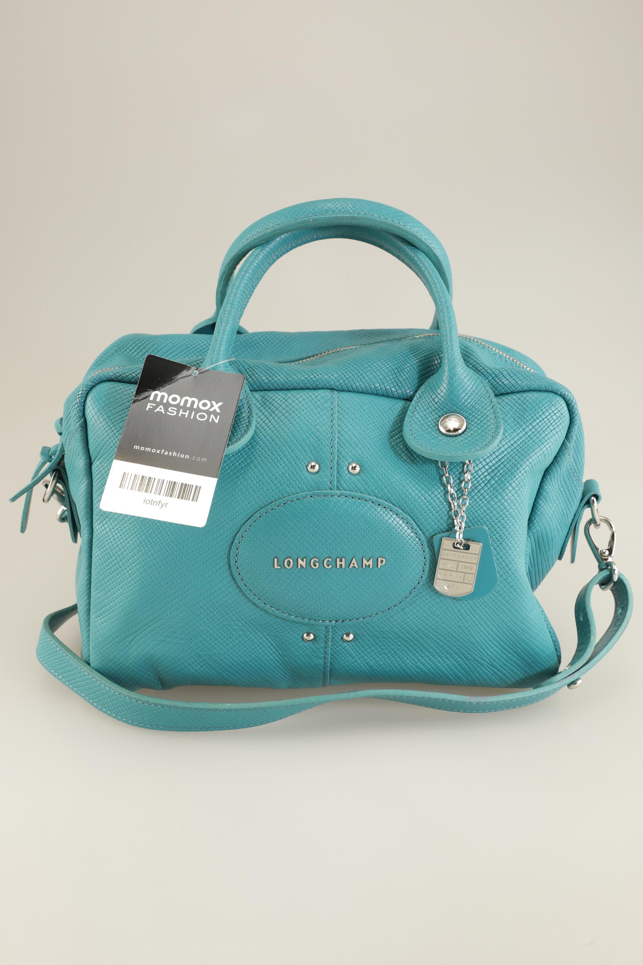 

Longchamp Damen Handtasche, türkis, Gr.