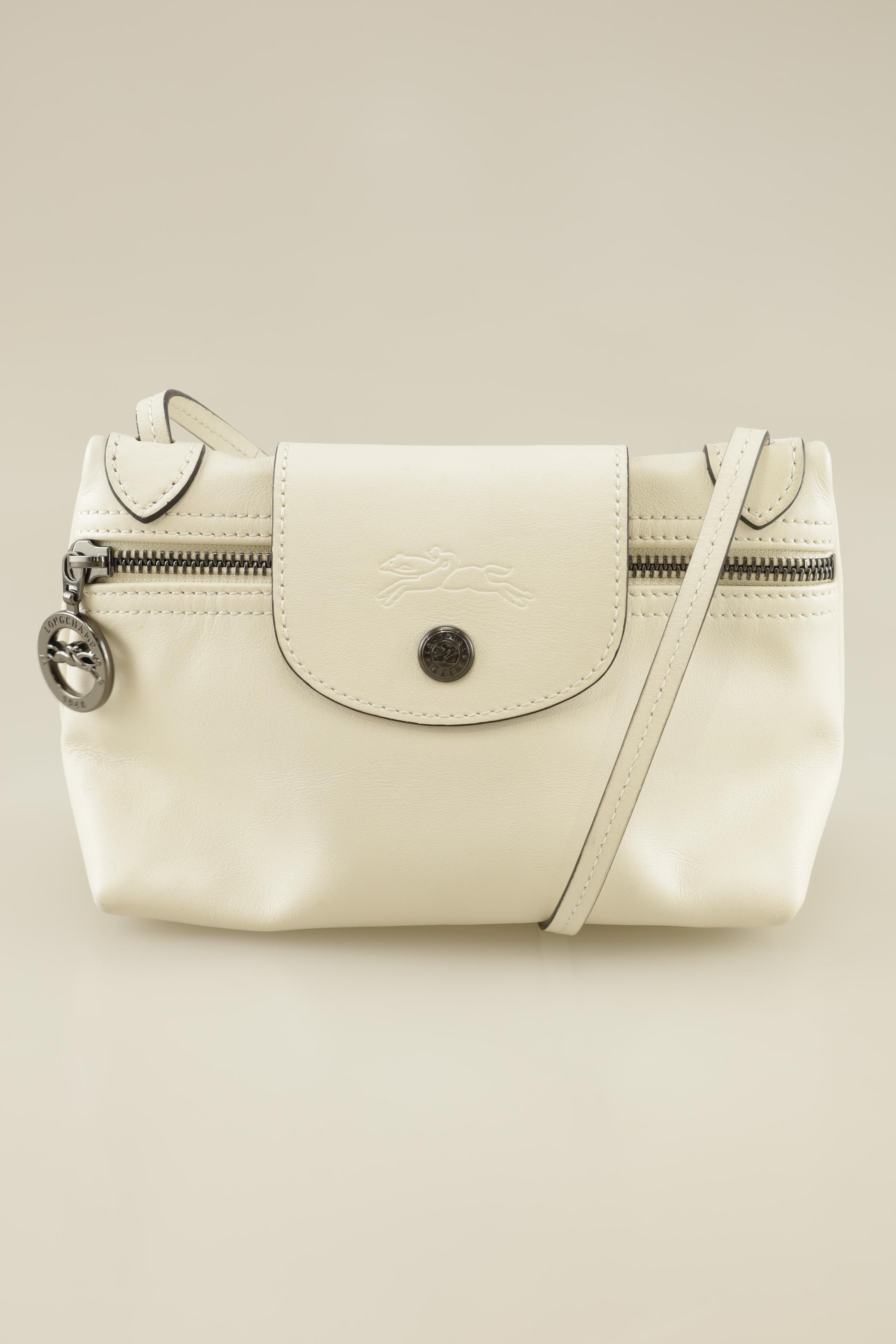 

Longchamp Damen Handtasche, cremeweiß, Gr.