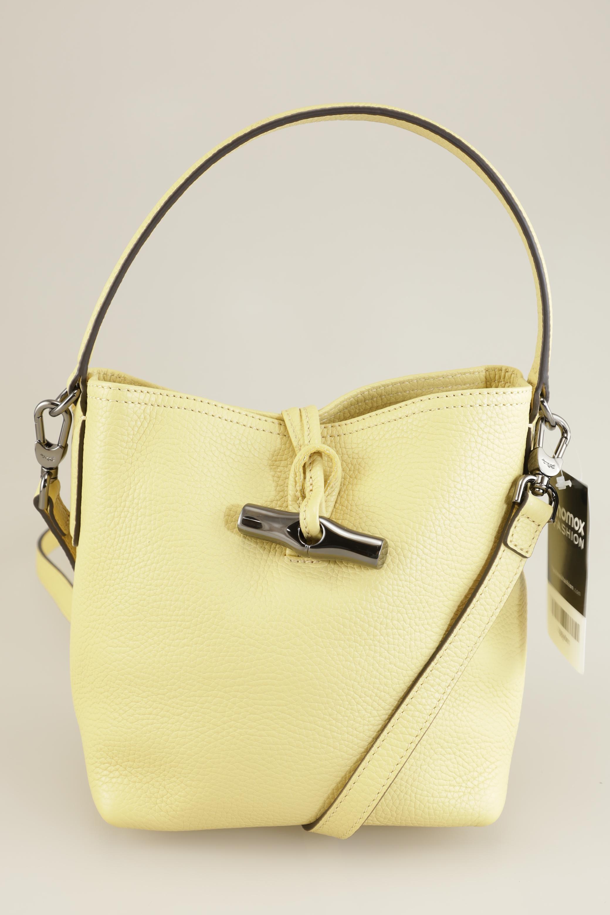

Longchamp Damen Handtasche, gelb, Gr.