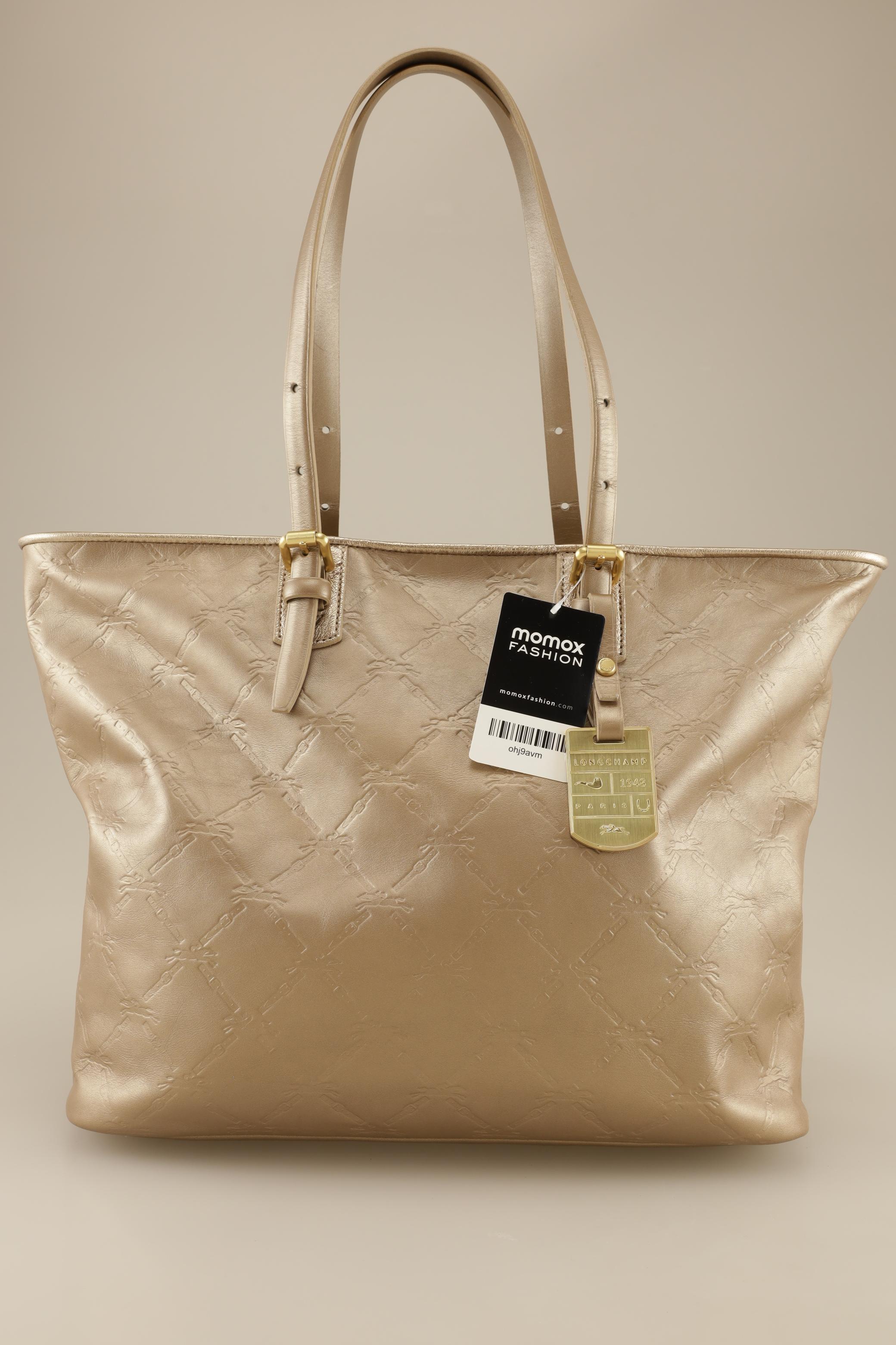 

Longchamp Damen Handtasche, gold, Gr.