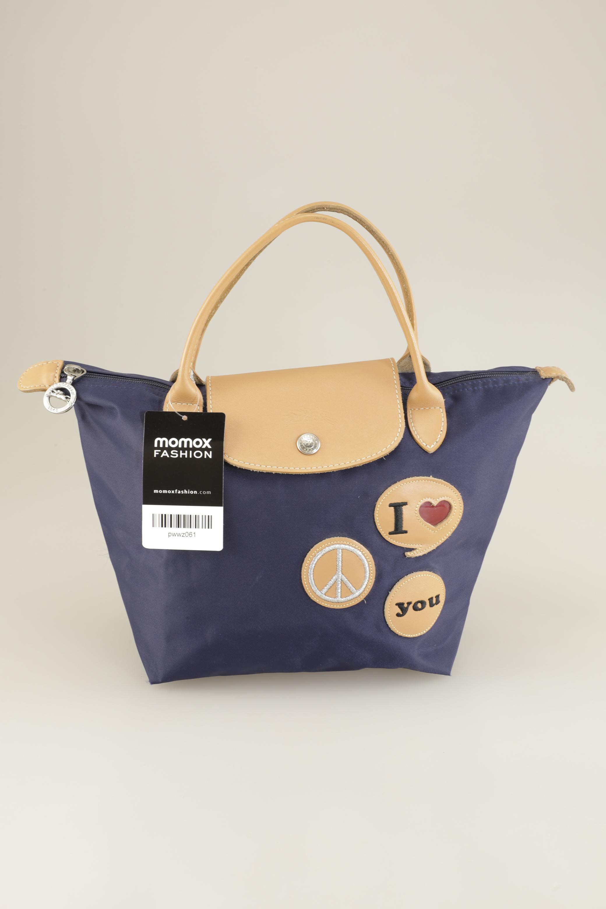 

Longchamp Damen Handtasche, marineblau, Gr.