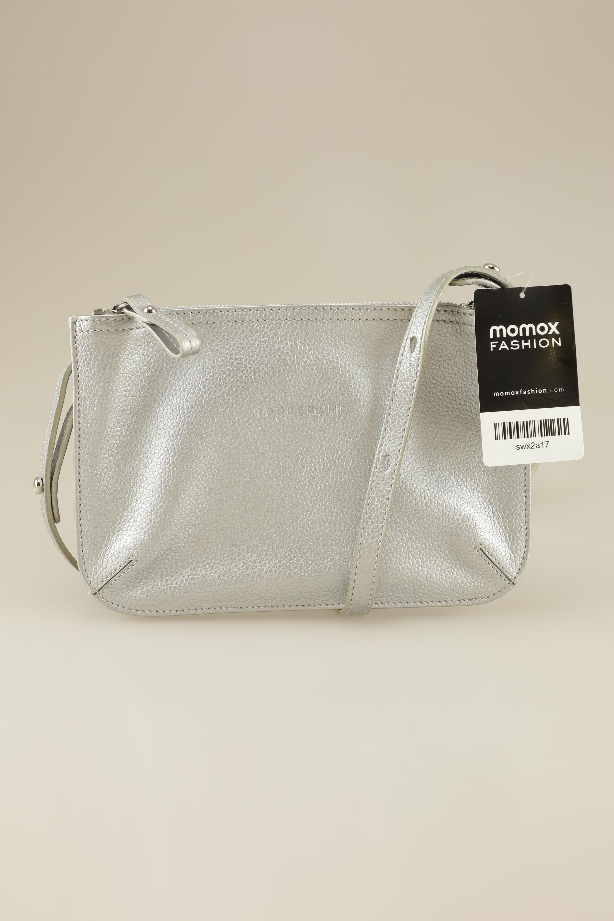 

Longchamp Damen Handtasche, silber, Gr.