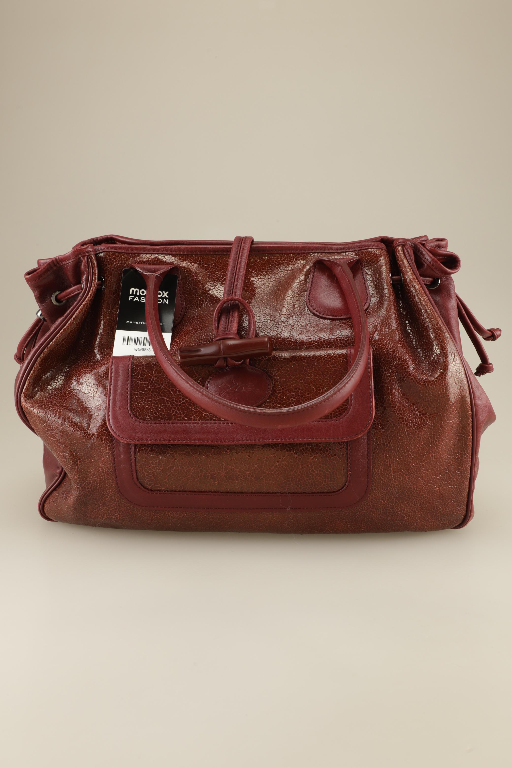

Longchamp Damen Handtasche, bordeaux, Gr.