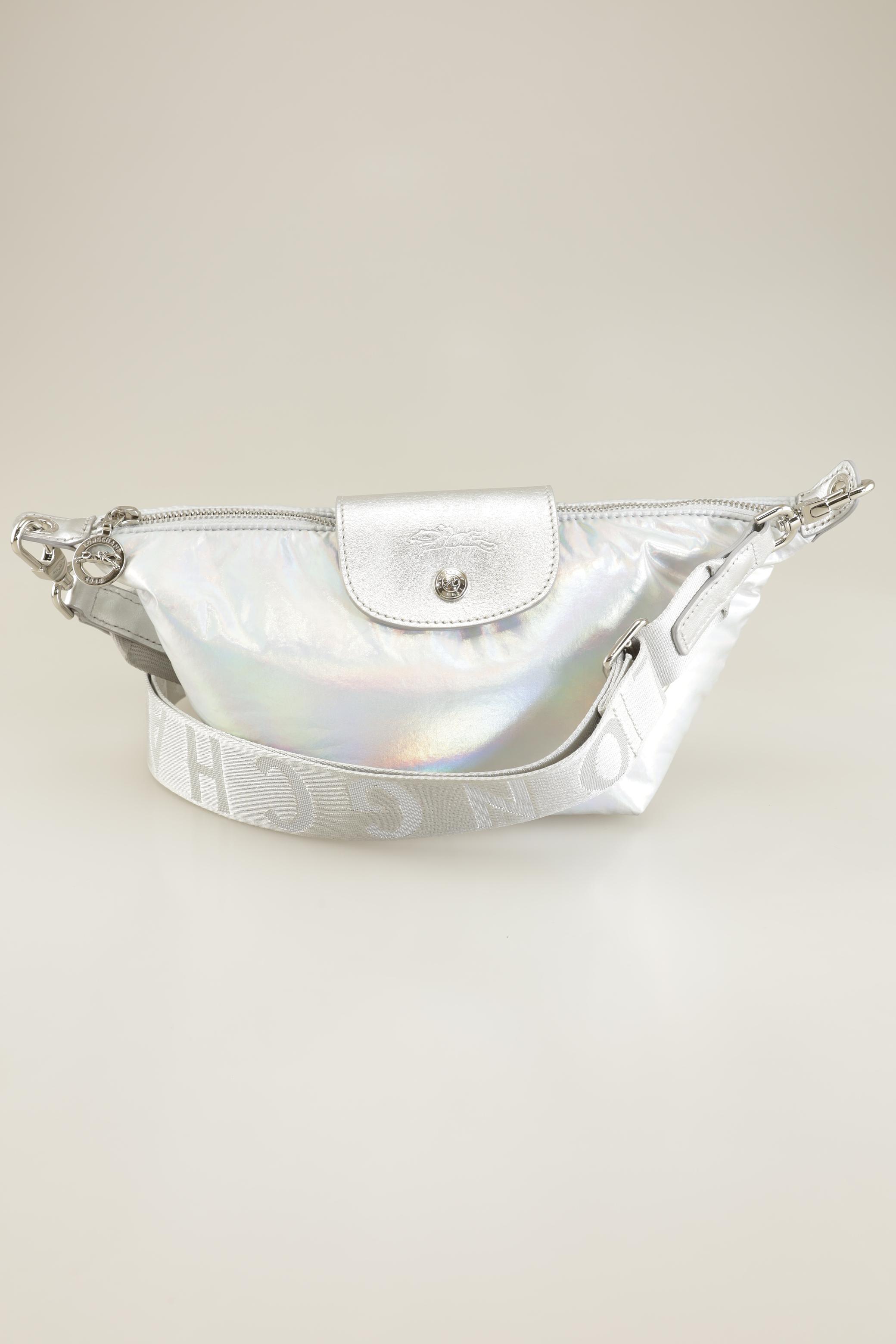 

Longchamp Damen Handtasche, silber, Gr.
