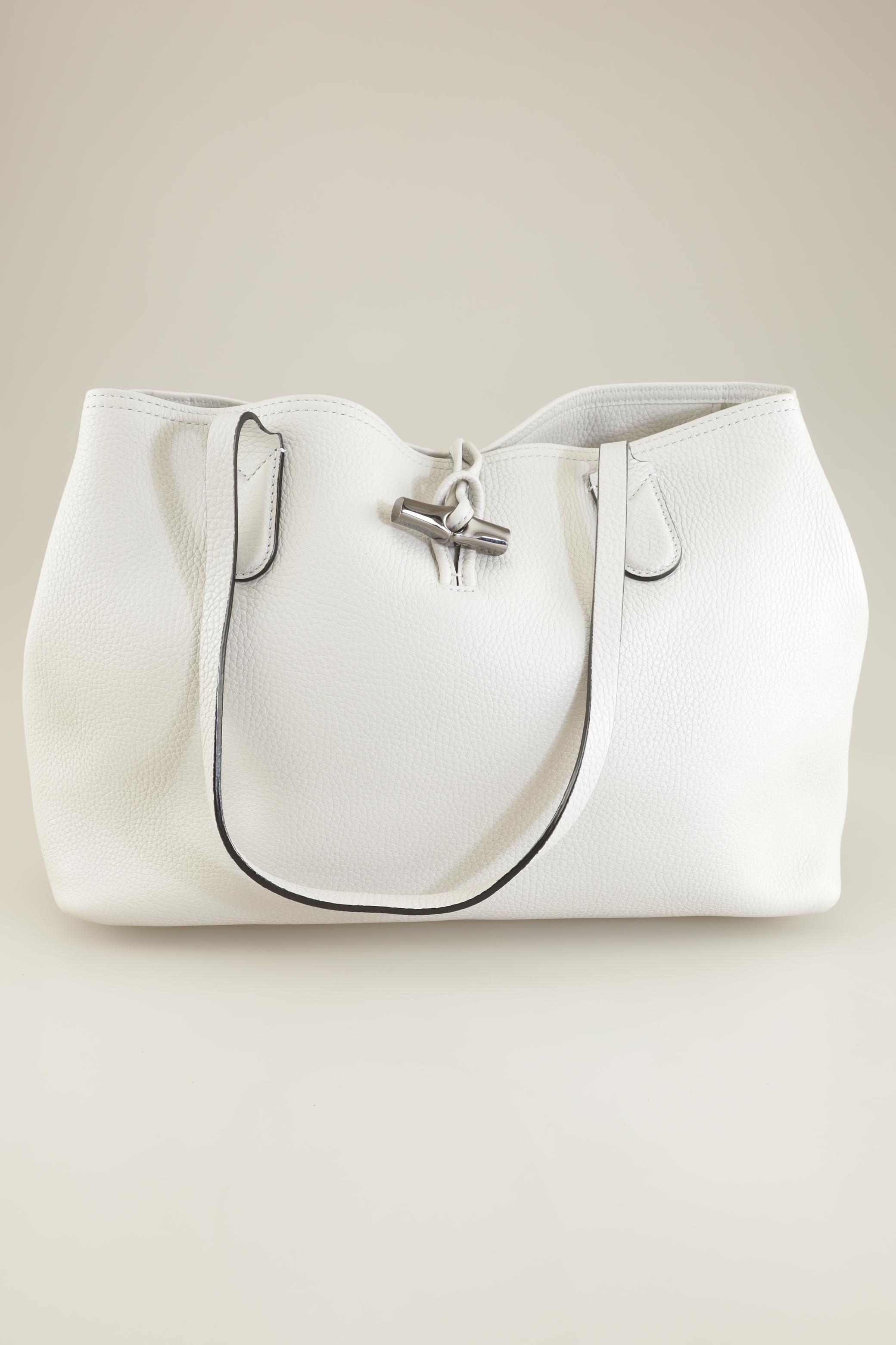 

Longchamp Damen Handtasche, cremeweiß, Gr.
