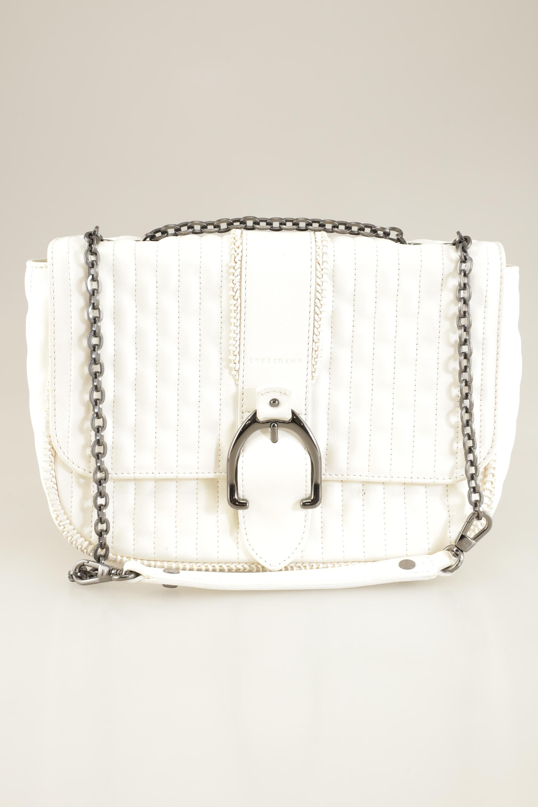 

Longchamp Damen Handtasche, cremeweiß, Gr.