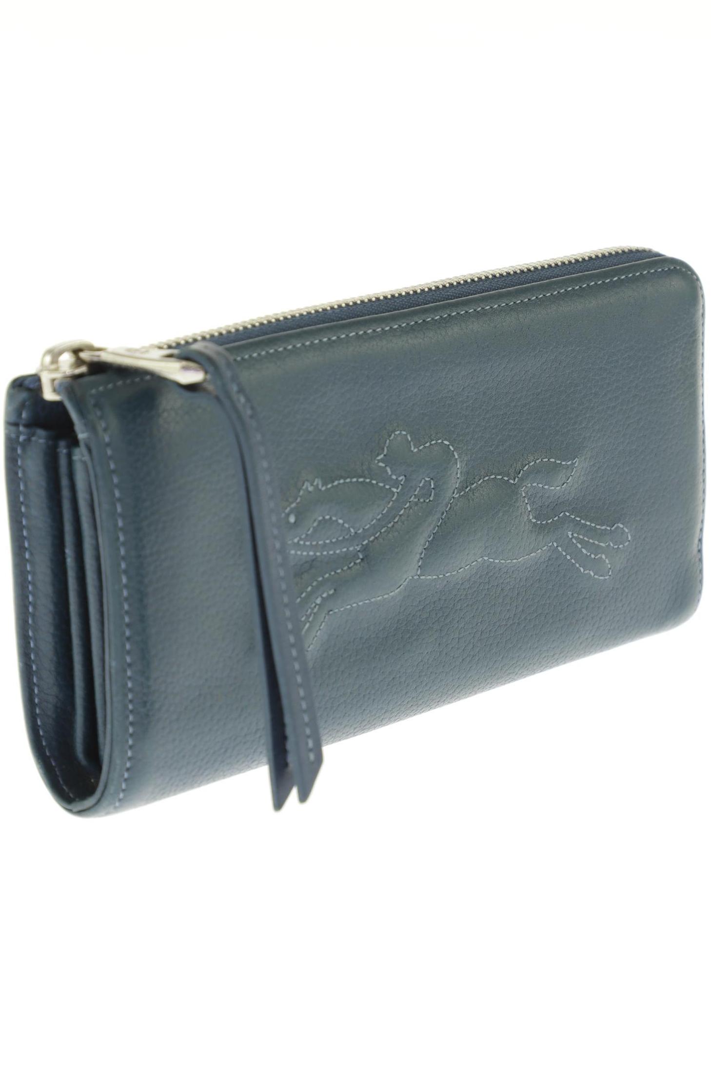 

Longchamp Damen Portemonnaie, türkis, Gr.