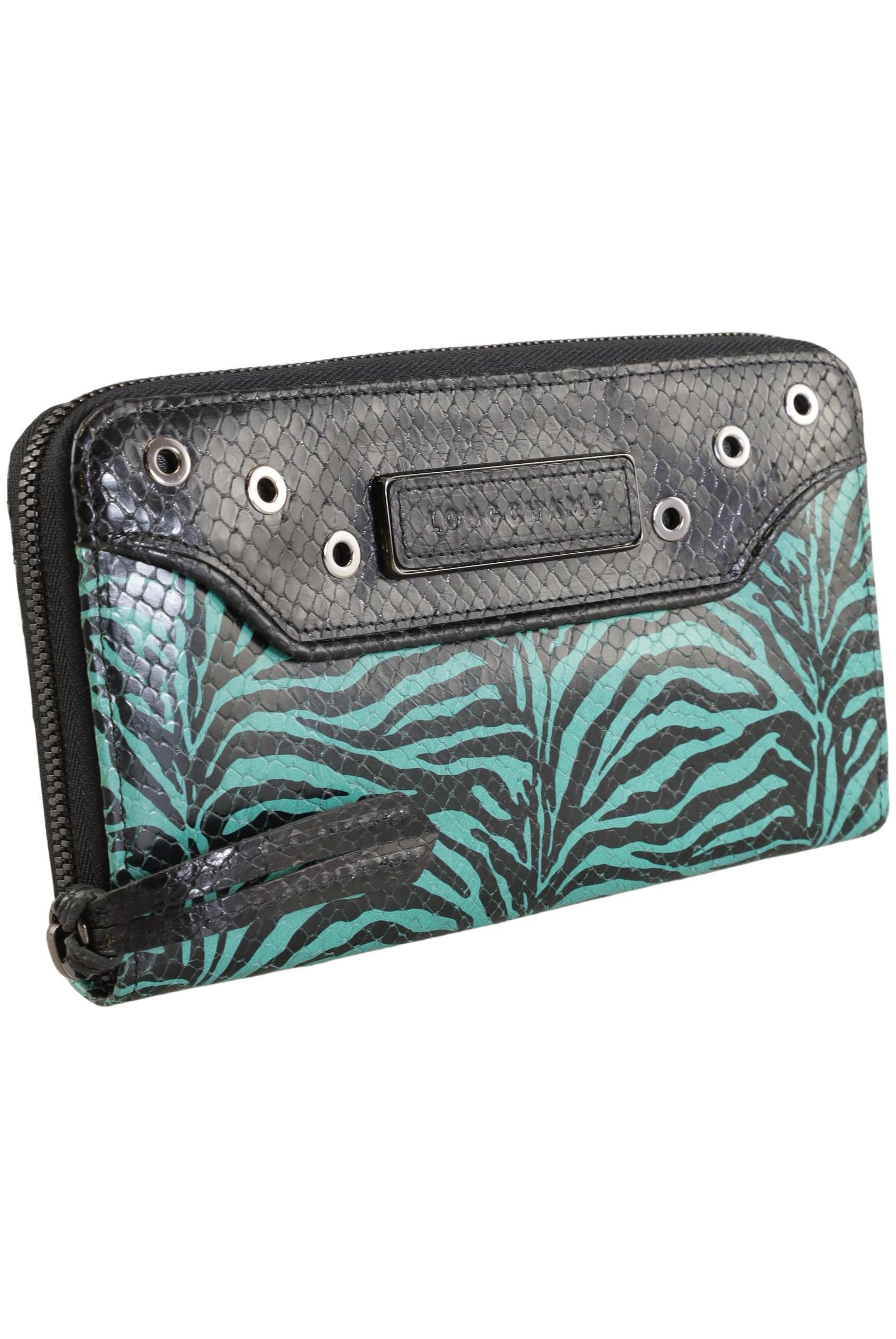 

Longchamp Damen Portemonnaie, türkis, Gr.