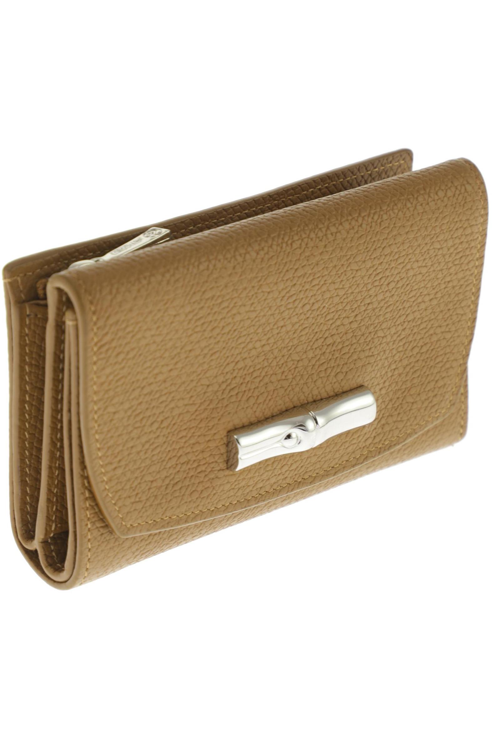 

Longchamp Damen Portemonnaie, beige