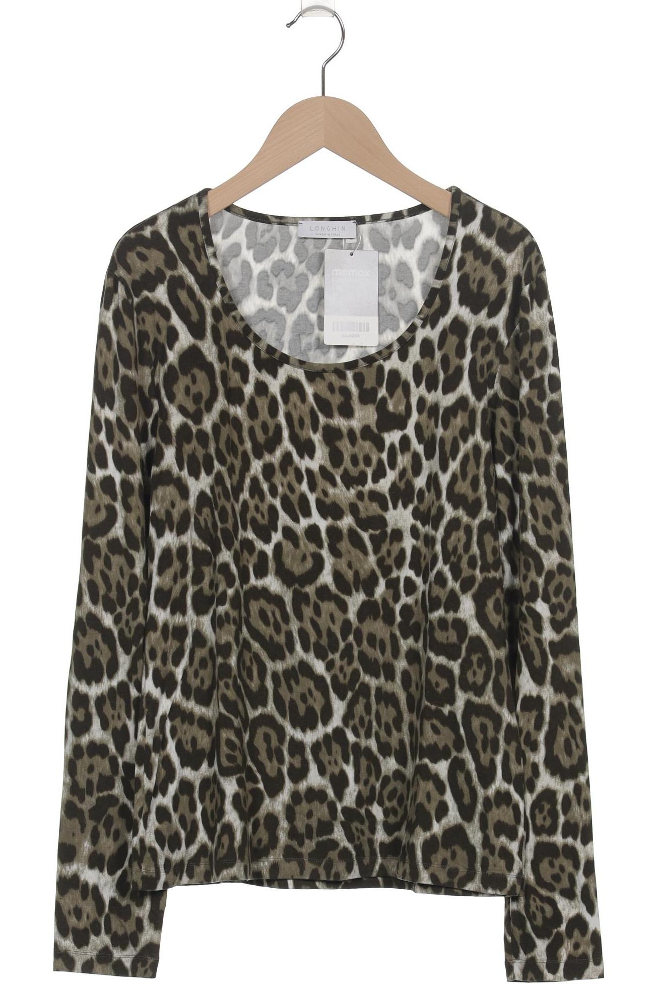 

Longhin Damen Langarmshirt, grün, Gr. 42