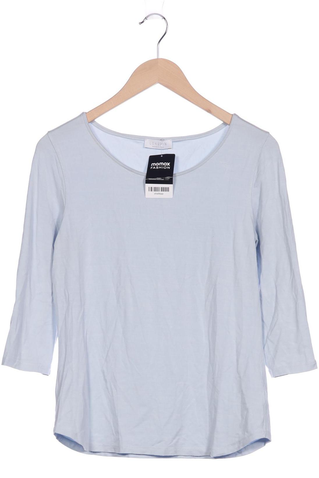 

Longhin Damen Langarmshirt, hellblau, Gr. 44