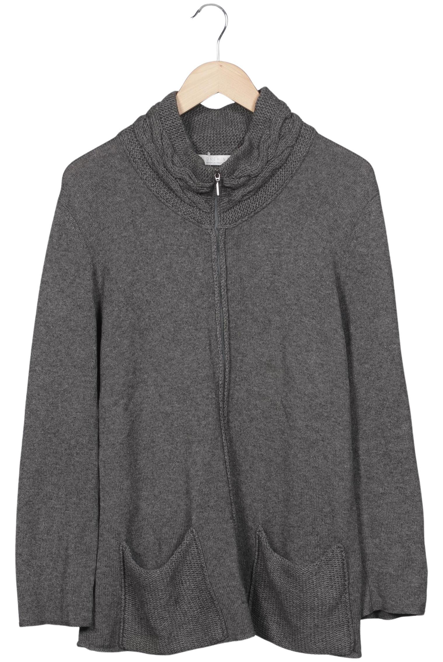 

Longhin Damen Strickjacke, grau, Gr. 42