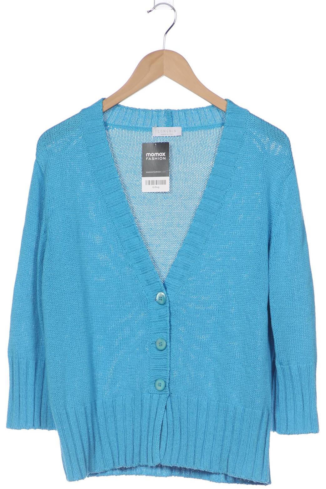 

Longhin Damen Strickjacke, blau, Gr. 44