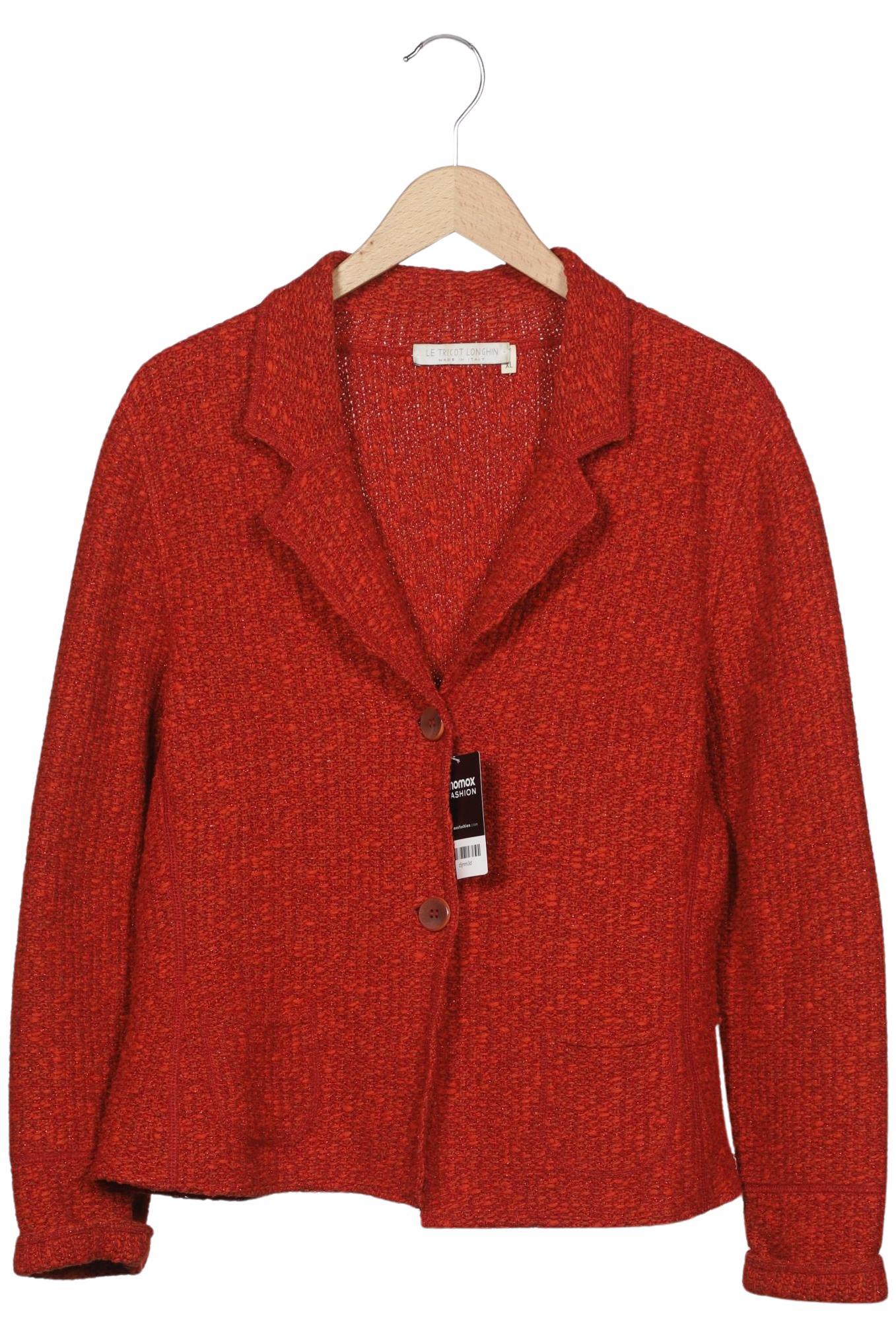 

Longhin Damen Strickjacke, rot, Gr. 44
