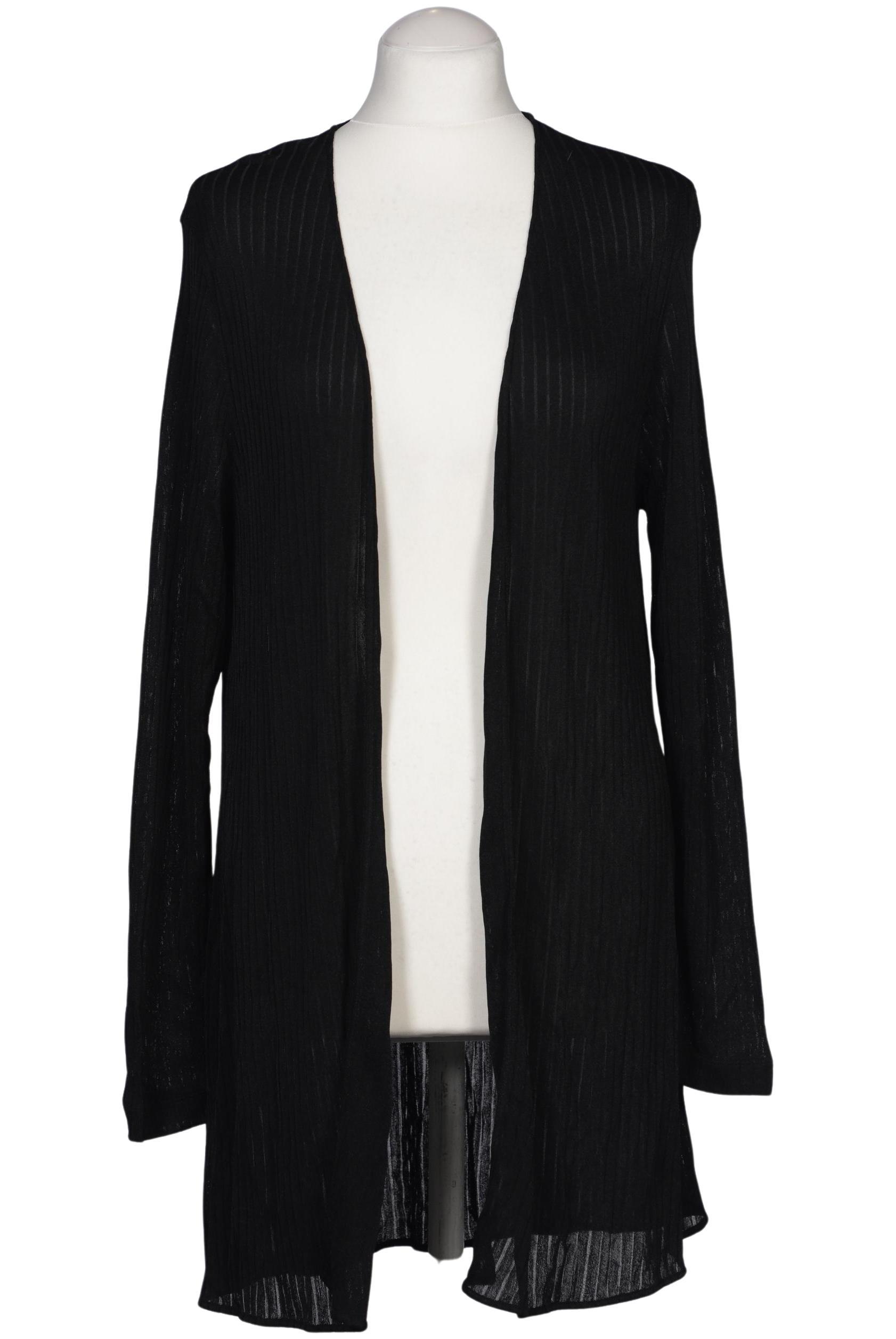 

Longhin Damen Strickjacke, schwarz, Gr. 38