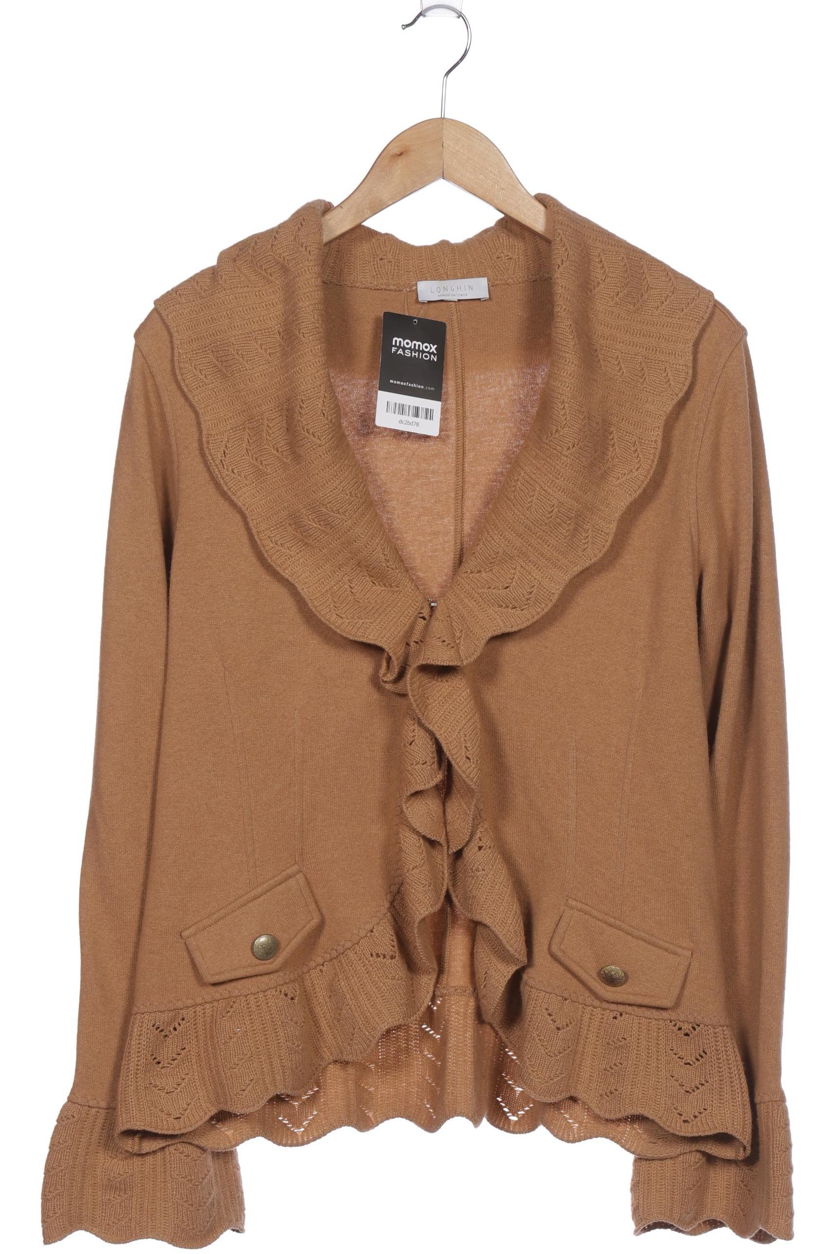 

Longhin Damen Strickjacke, braun, Gr. 42