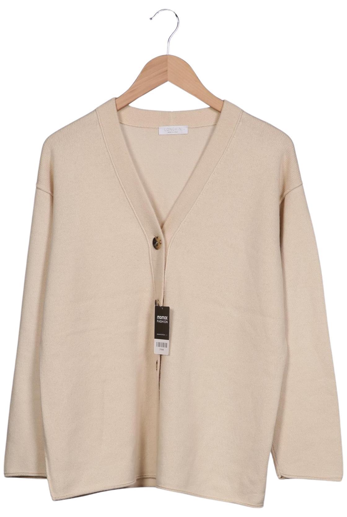 

Longhin Damen Strickjacke, beige, Gr. 38