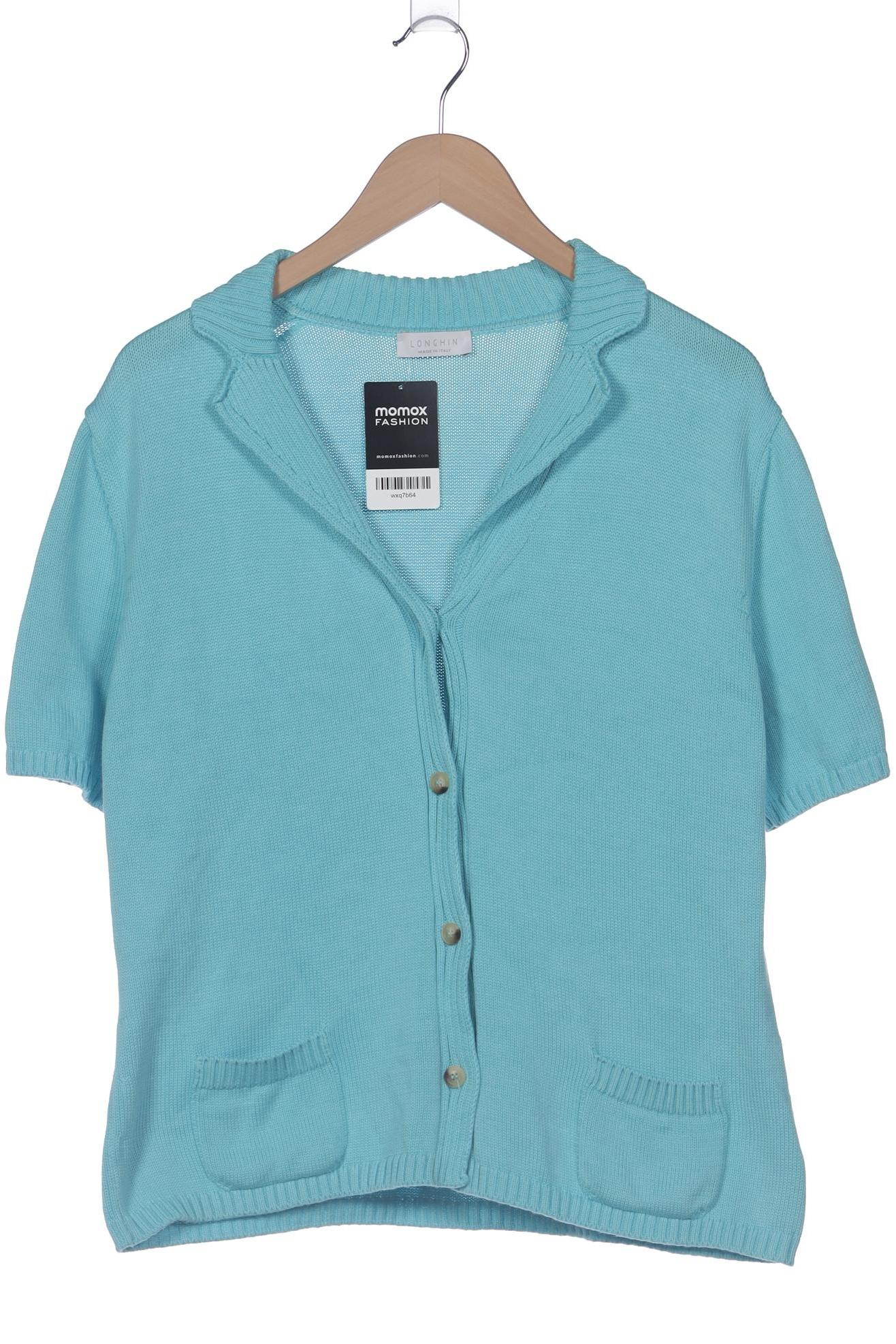 

Longhin Damen Strickjacke, blau, Gr. 44